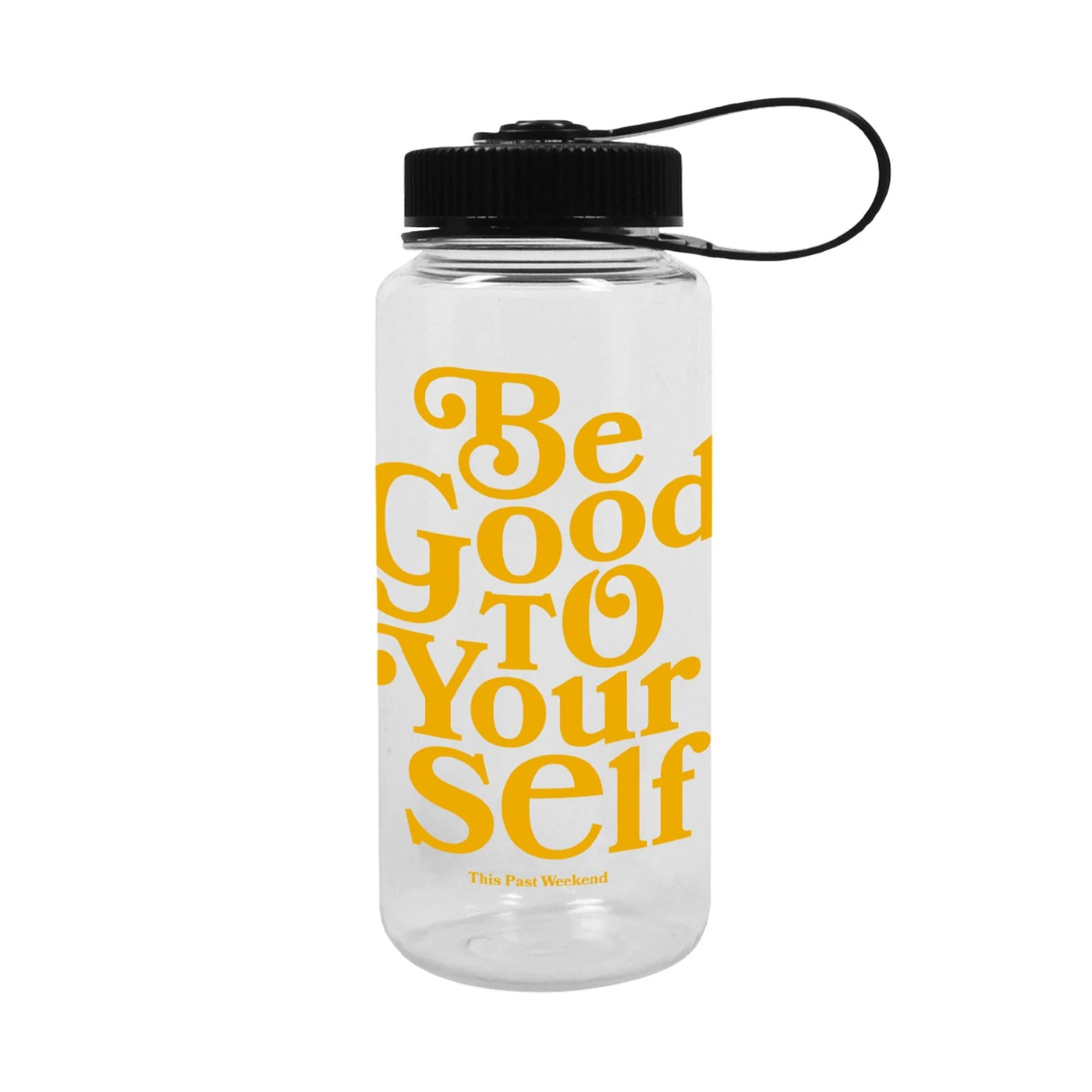 Theo Von Be Good To Yourself Yellow Water Bottle