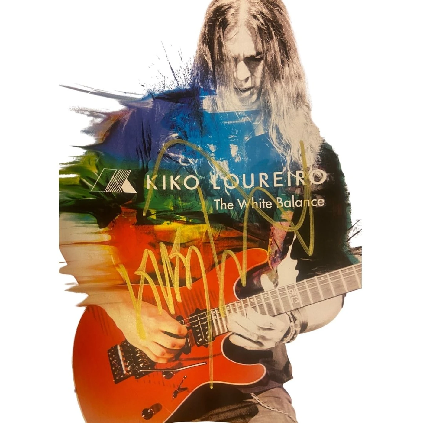 Signed Kiko Loureiro The White Balance DVD + CD pack