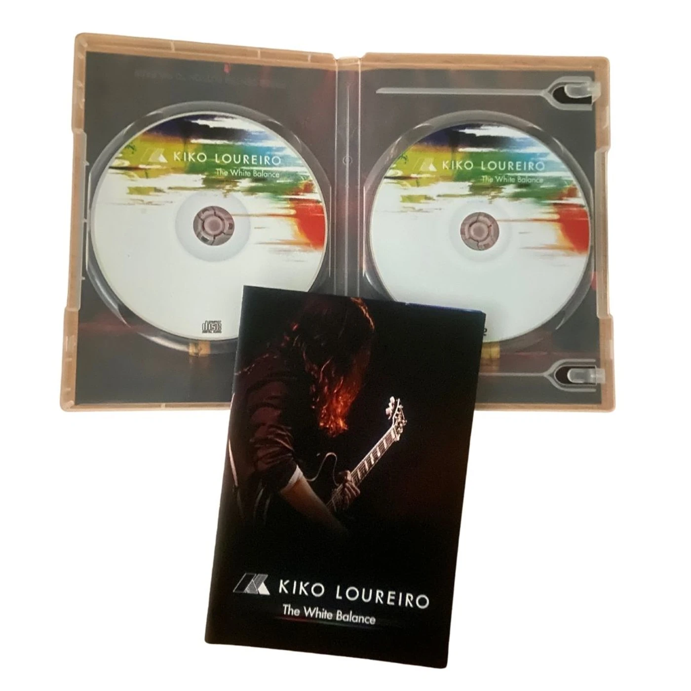 Signed Kiko Loureiro The White Balance DVD + CD pack