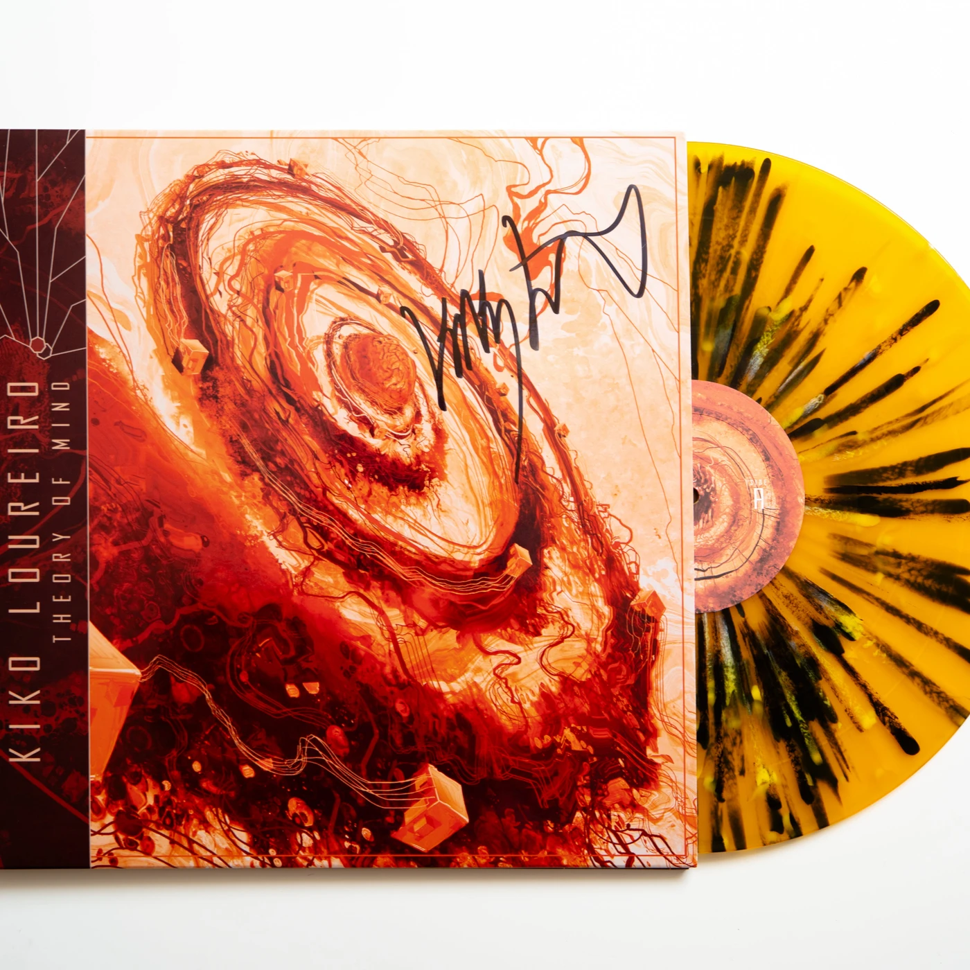 Kiko Loureiro NEW ALBUM - "Theory Of Mind" Signed Double Vinyl ORANGE