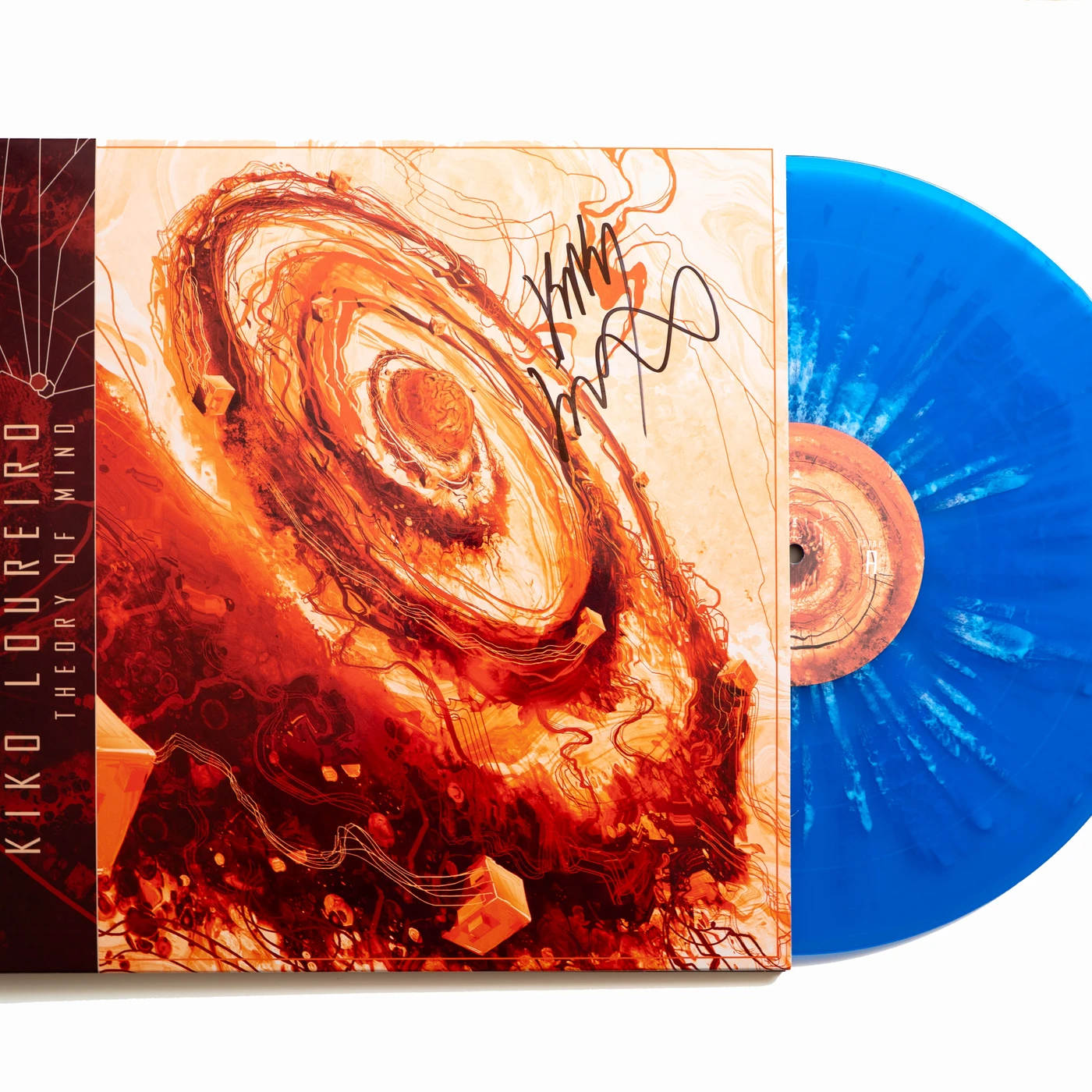 Kiko Loureiro NEW ALBUM - "Theory Of Mind" Signed Double Vinyl BLUE