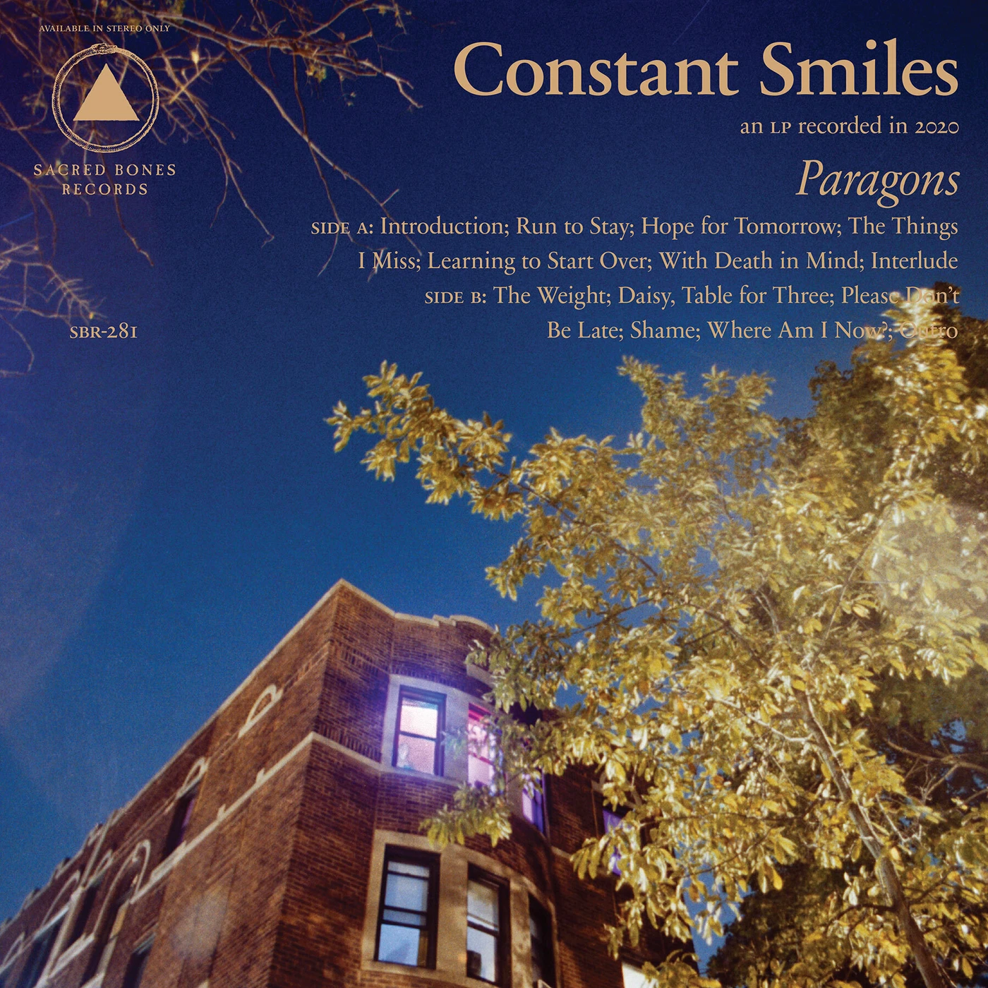 Constant Smiles PARAGONS CD