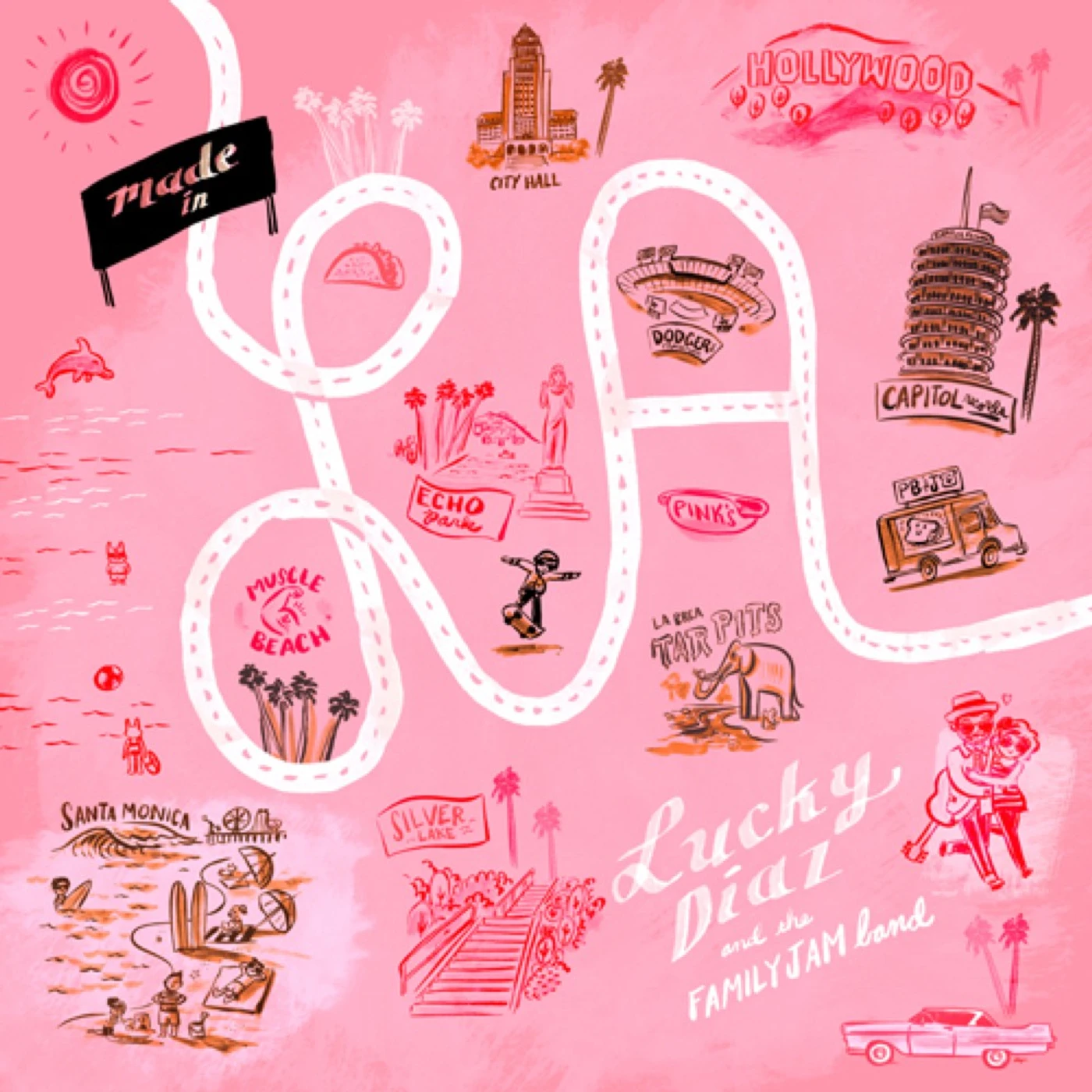 Lucky Diaz Made In LA CD
