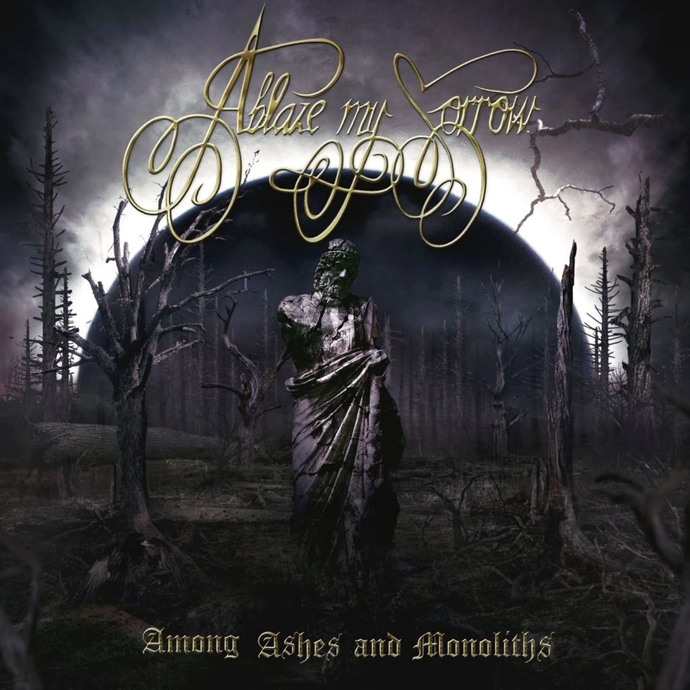 Ablaze My Sorrow AMONG ASHES & MONOLITHS CD