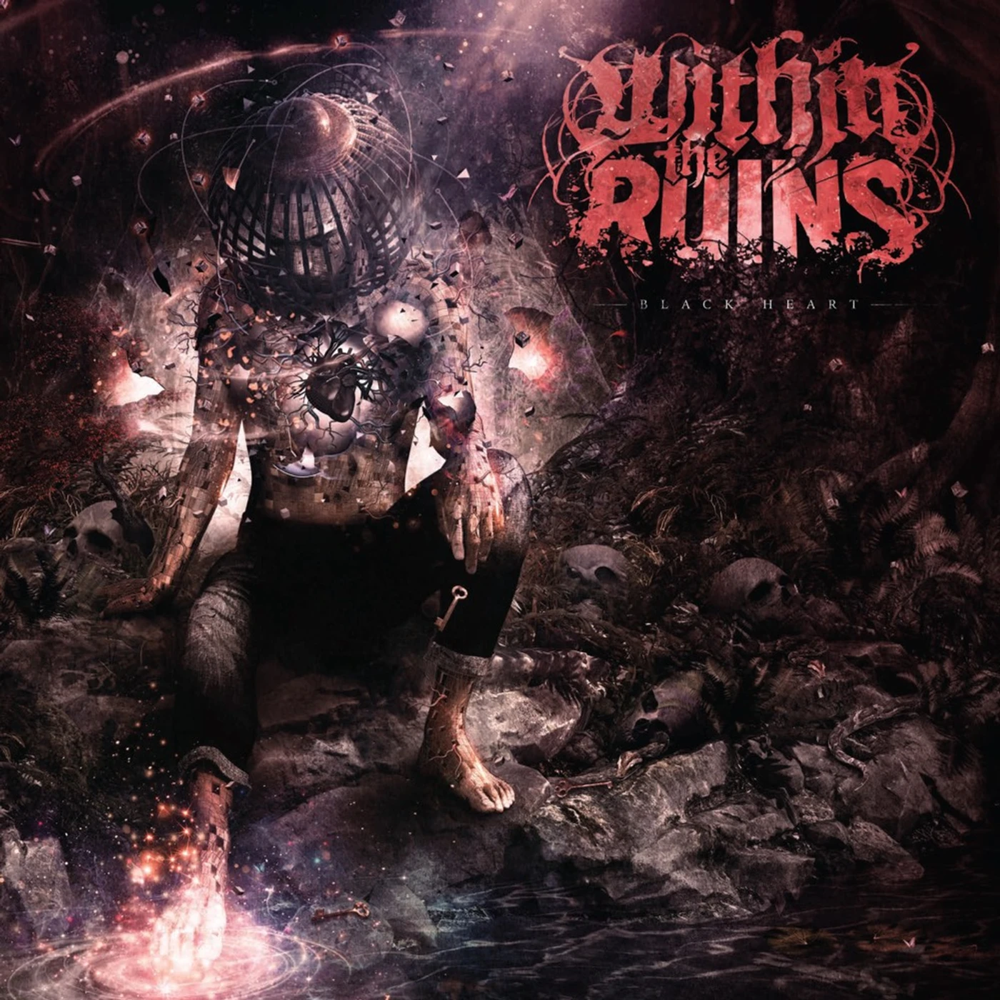 Within The Ruins BLACK HEART CD