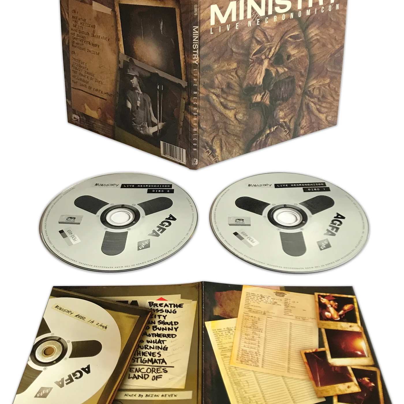Ministry LIVE NECRONOMICON CD