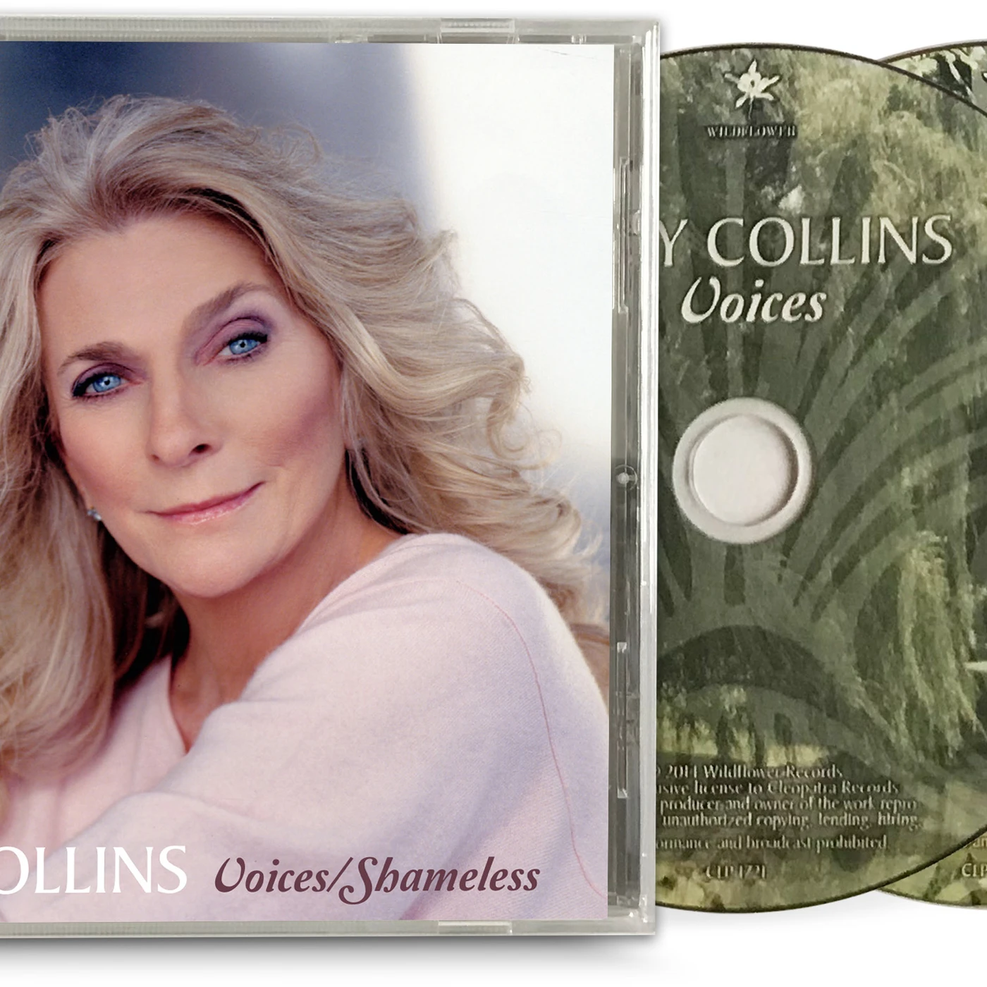 Judy Collins VOICES / SHAMELESS CD