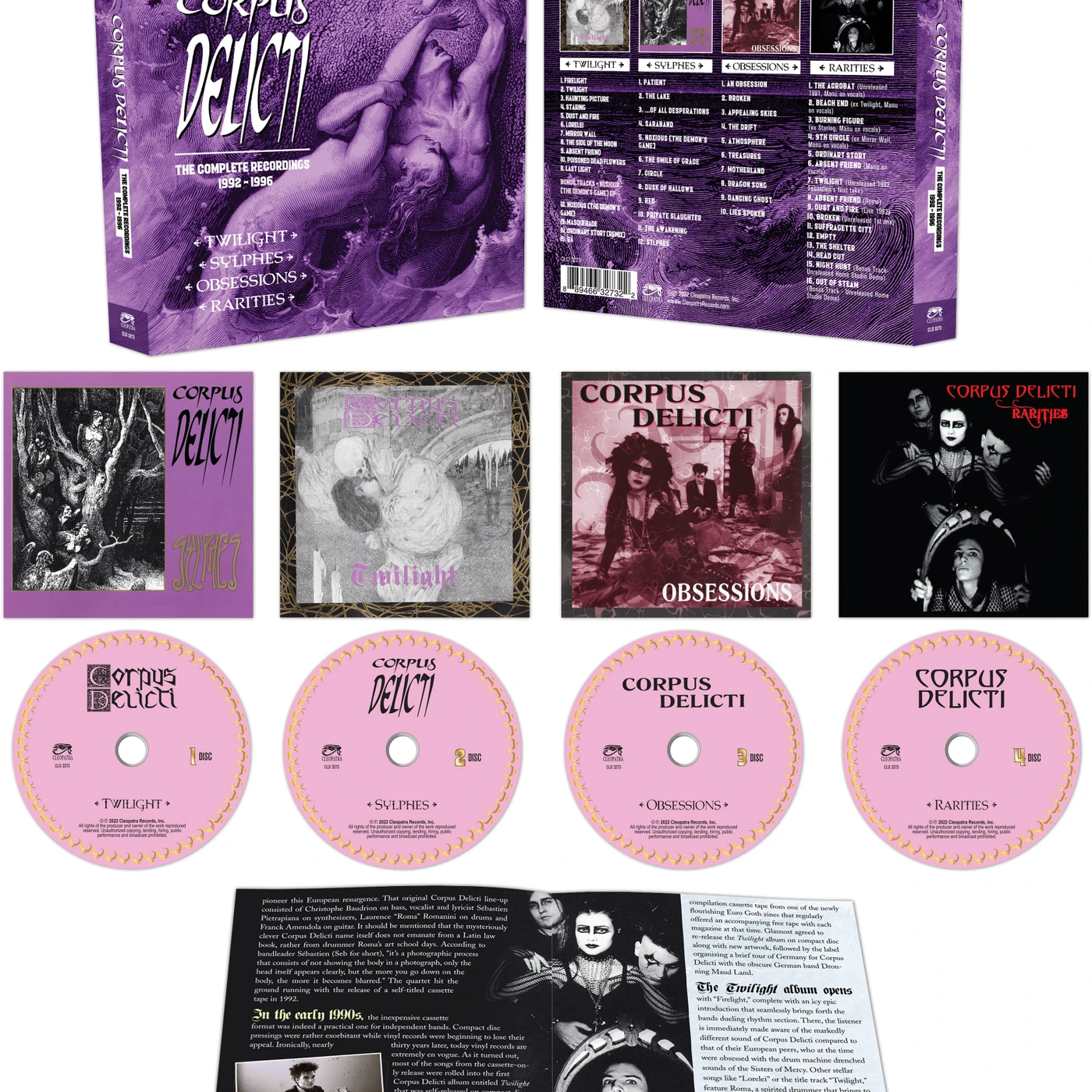 Corpus Delicti COMPLETE RECORDINGS 1992-1996 CD