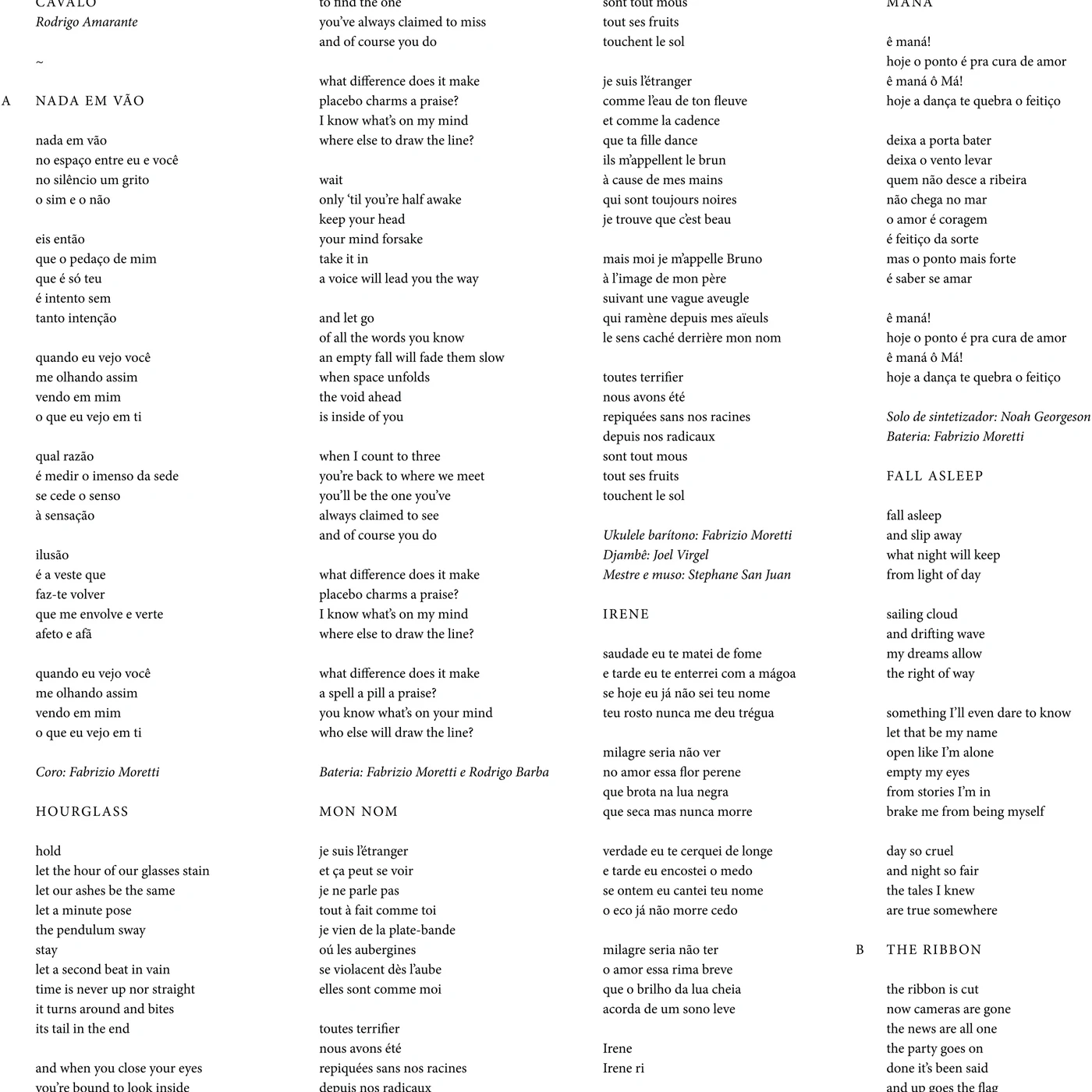 Rodrigo Amarante CAVALO (NEON ORANGE VINYL/DL) Vinyl Record