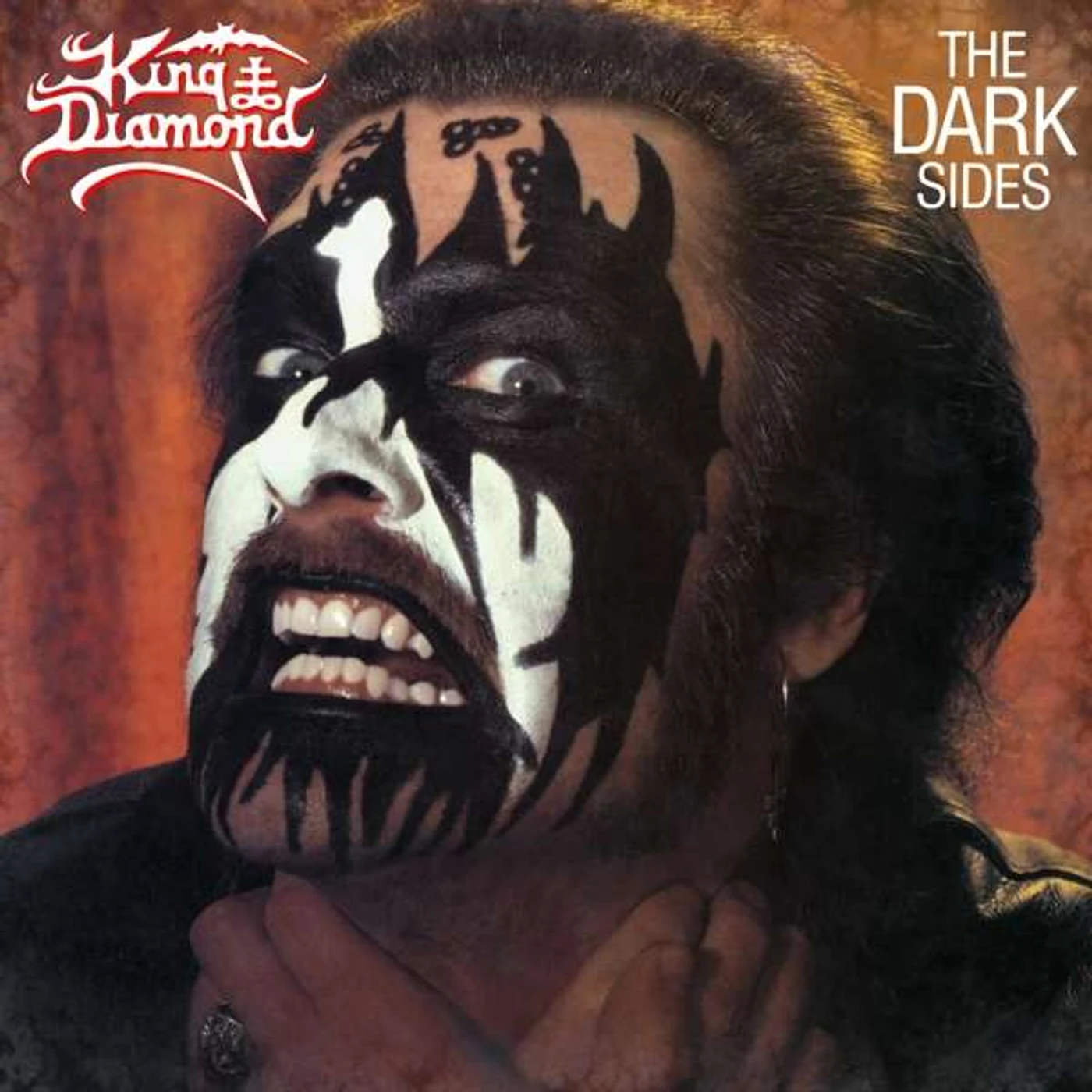 King Diamond DARK SIDES (ORANGE & WHITE MARBLE VINYL) Vinyl Record