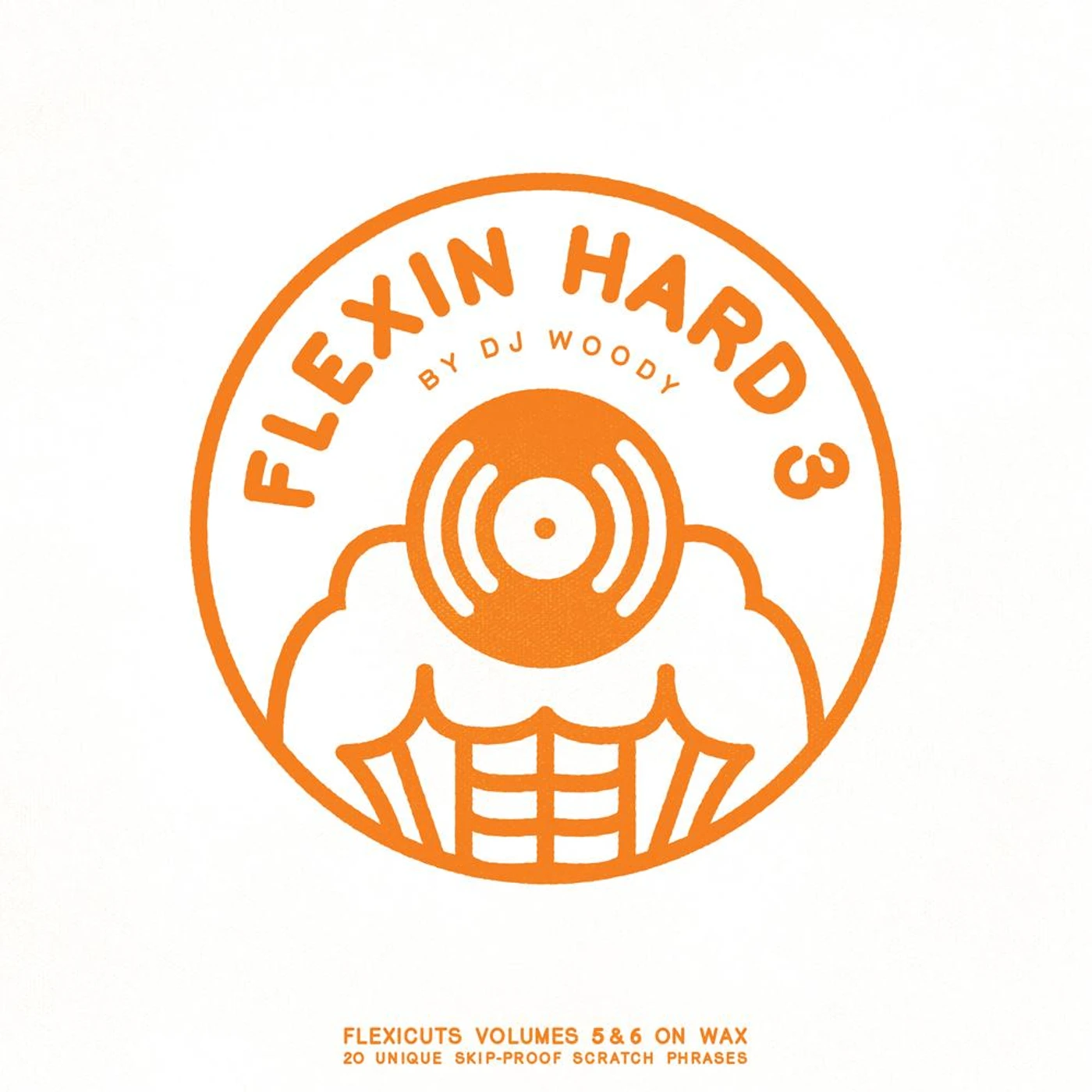 DJ Woody FLEXIN HARD 3 Vinyl Record