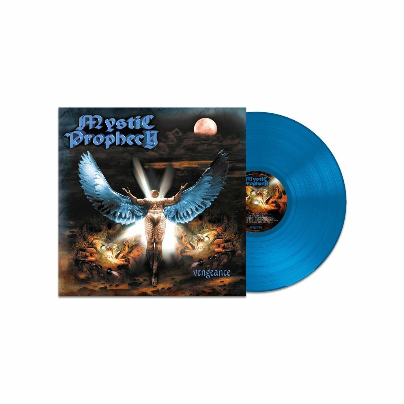 Mystic Prophecy Vengeance - Blue Vinyl Record