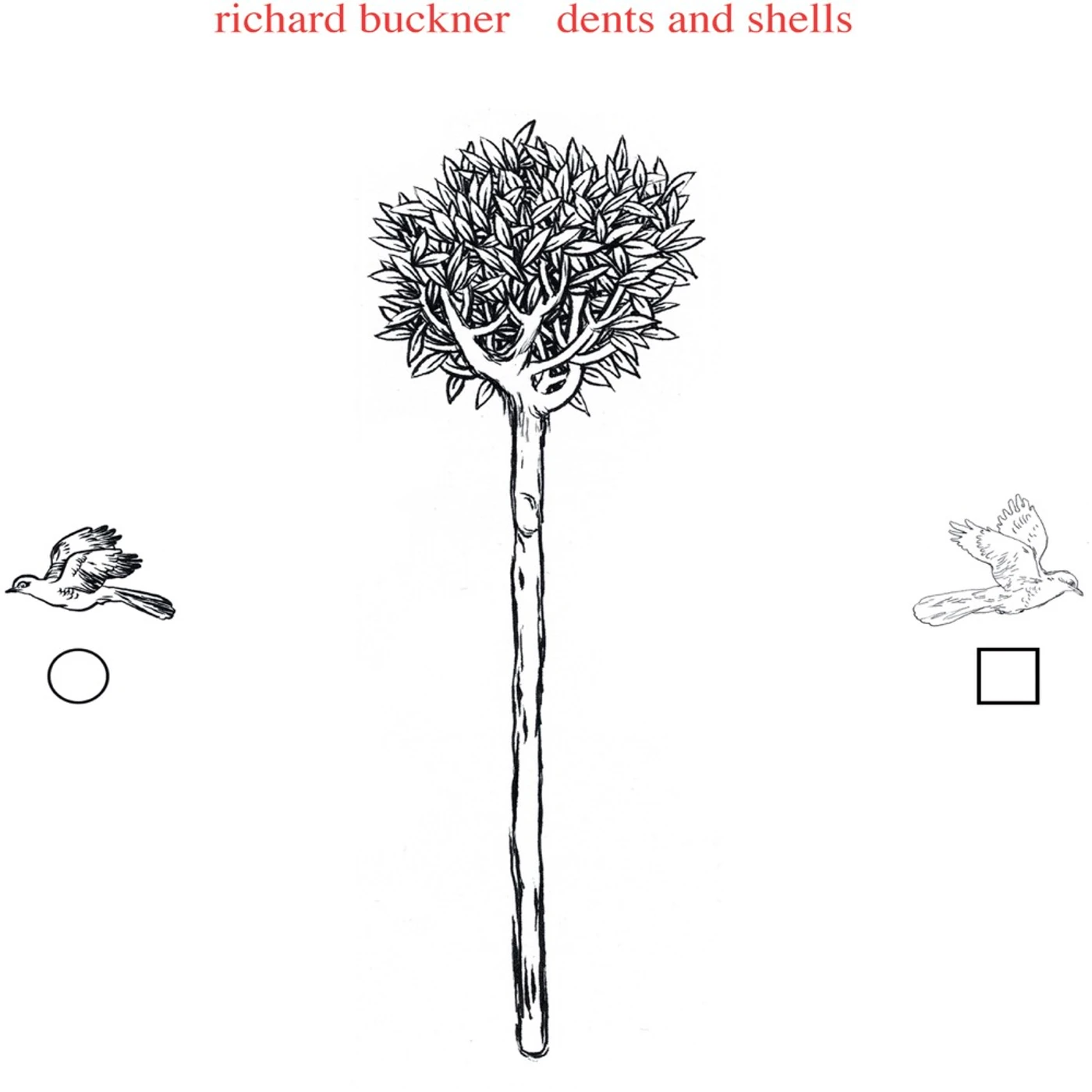 Richard Buckner DENTS & SHELLS (WHITE VINYL/DL COUPON) Vinyl Record