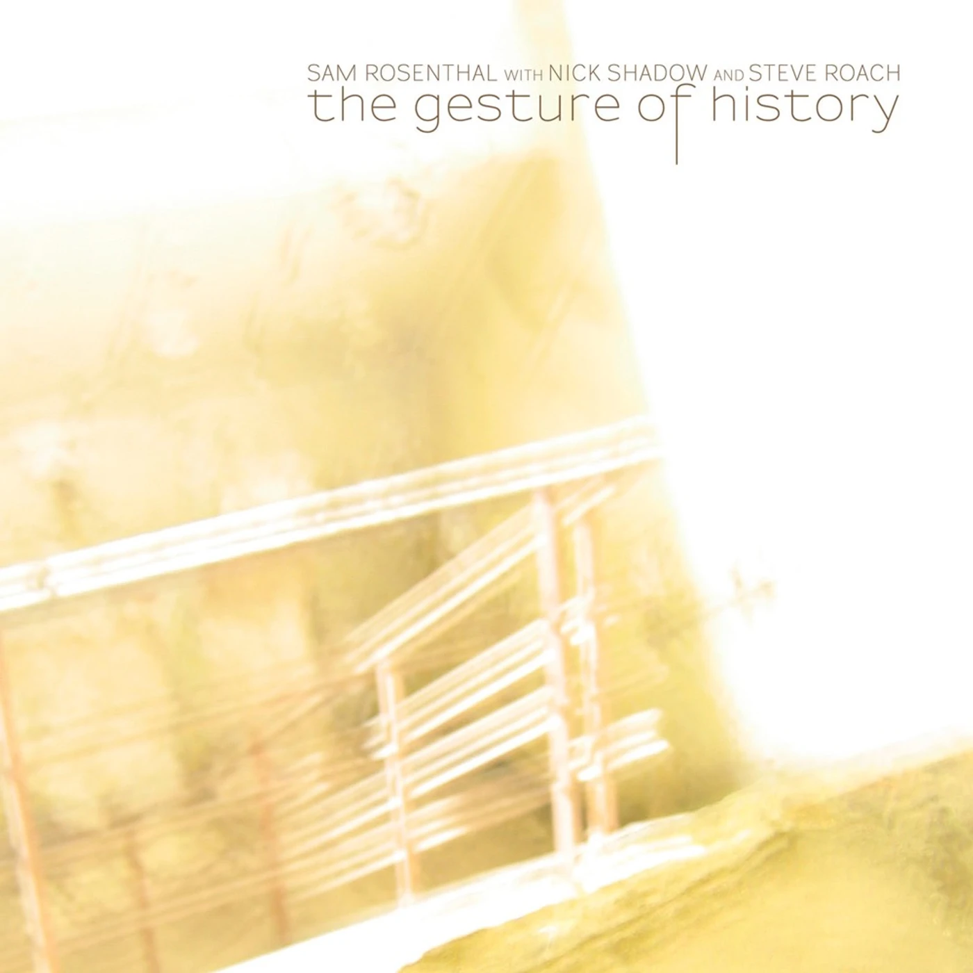 Sam Rosenthal Gesture Of History Vinyl Record