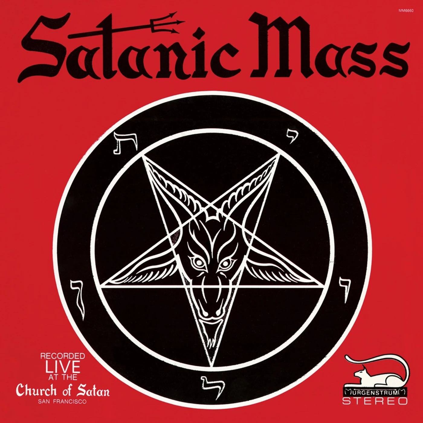 Anton LaVey SATANIC MASS (BLOOD SPLATTER VINY) Vinyl Record