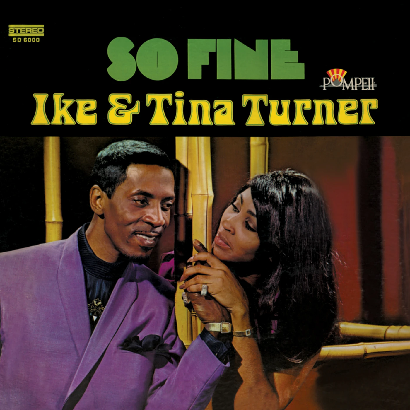 Ike & Tina Turner SO FINE (PURPLE & BLACK SPLATTER VINYL) Vinyl Record