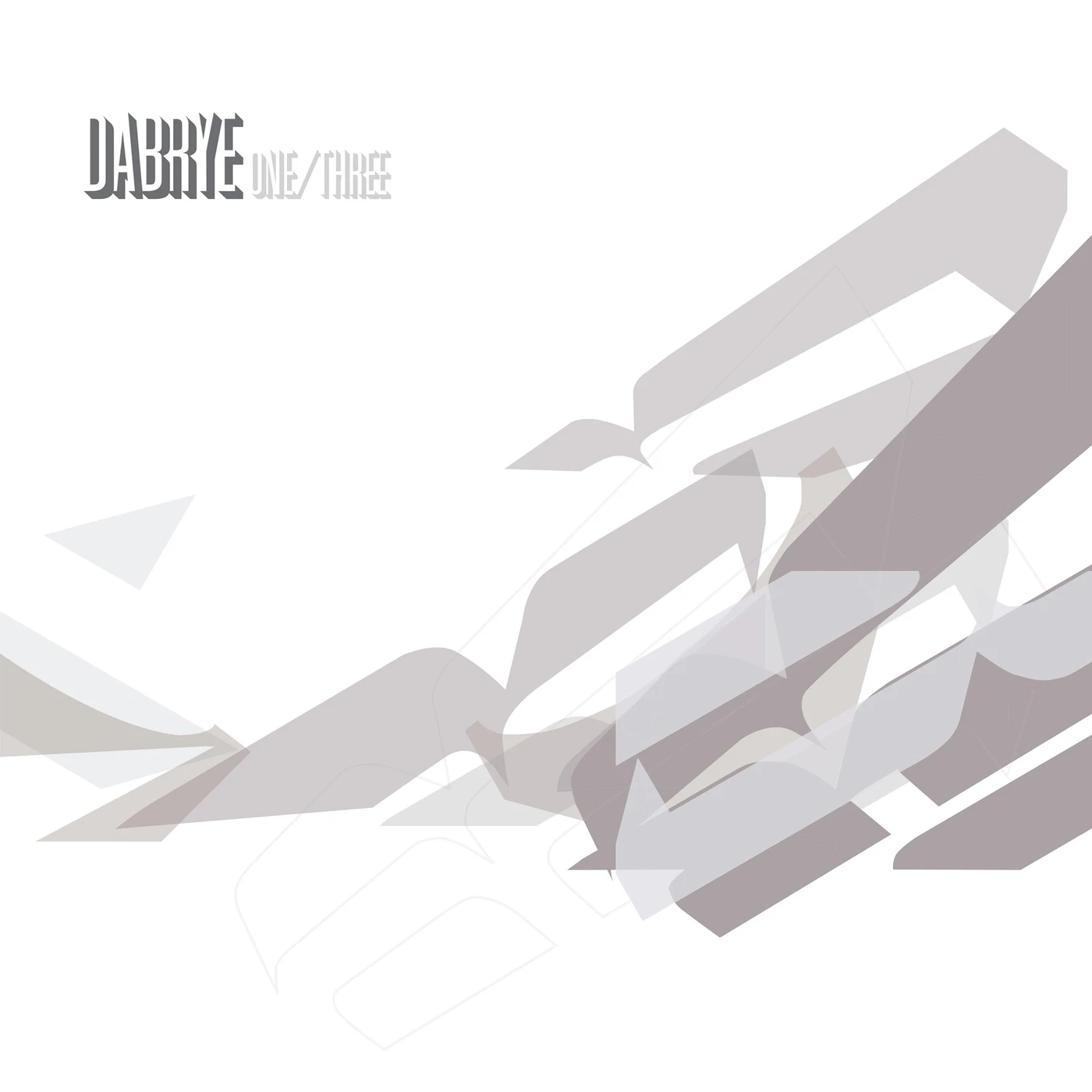 Dabrye ONE/THREE Vinyl Record