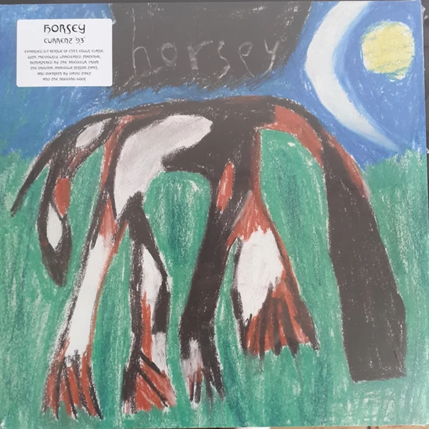 Current 93 HORSEY (BLUE VINYL/2LP) Vinyl Record