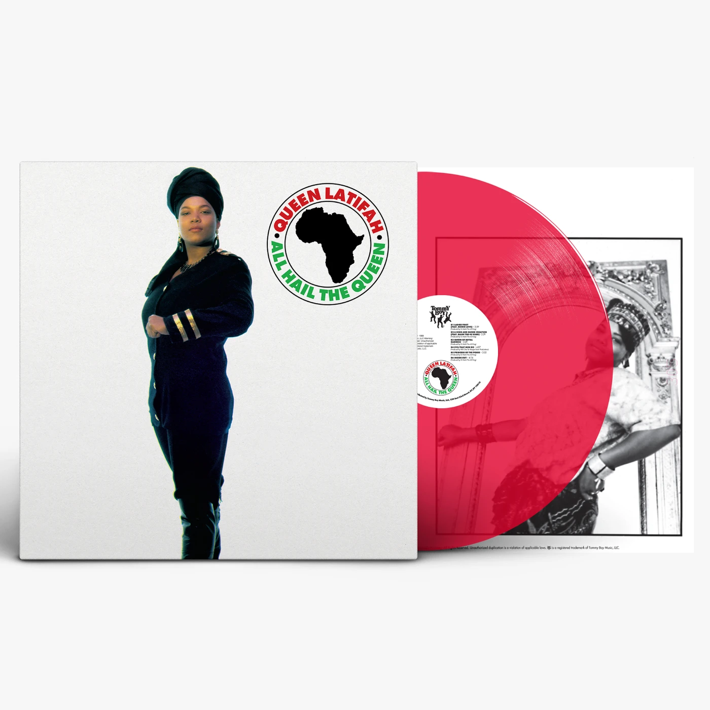 Queen Latifah All Hail The Queen (Red Translucent Viny Vinyl Record