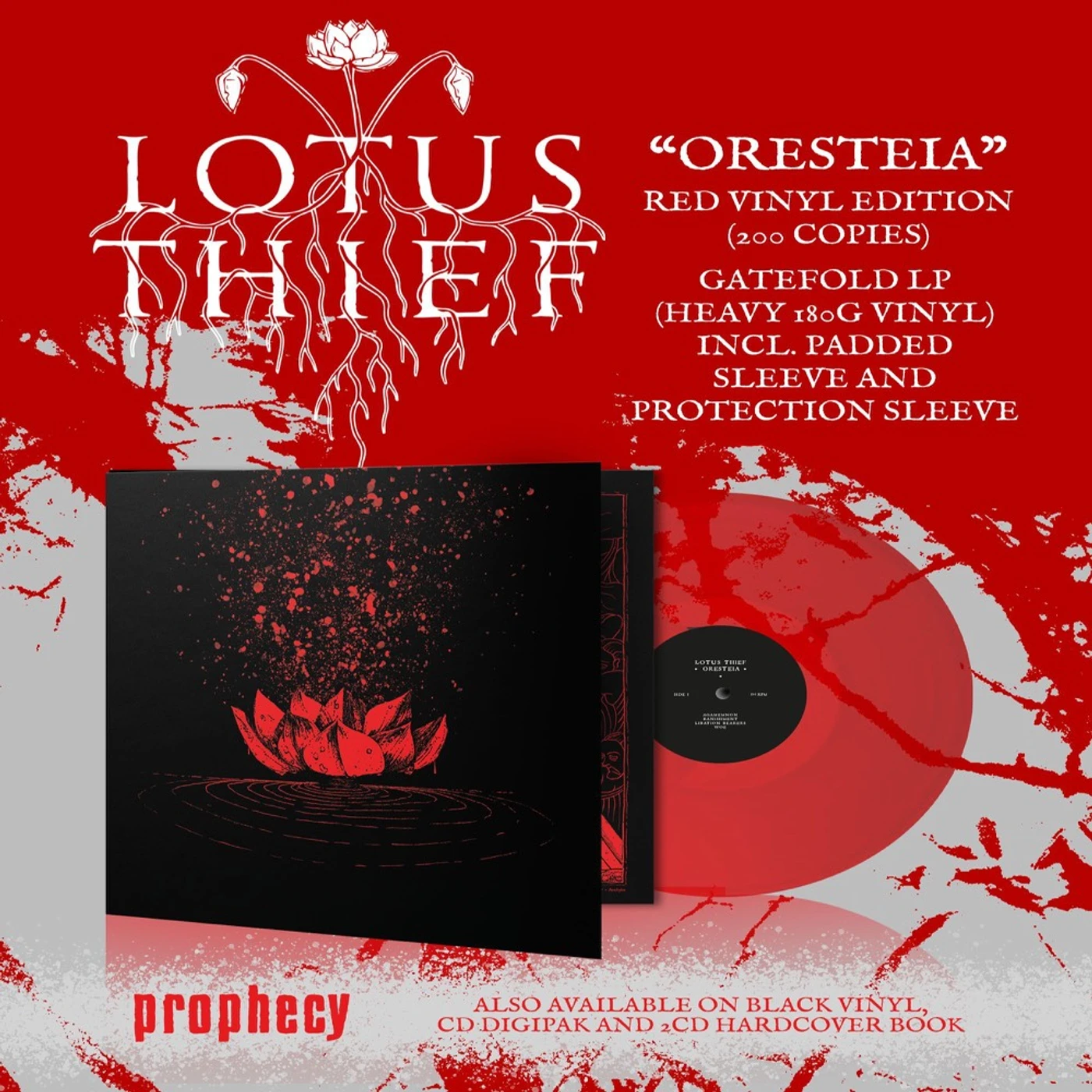 Lotus Thief ORESTEIA (RED VINYL) Vinyl Record
