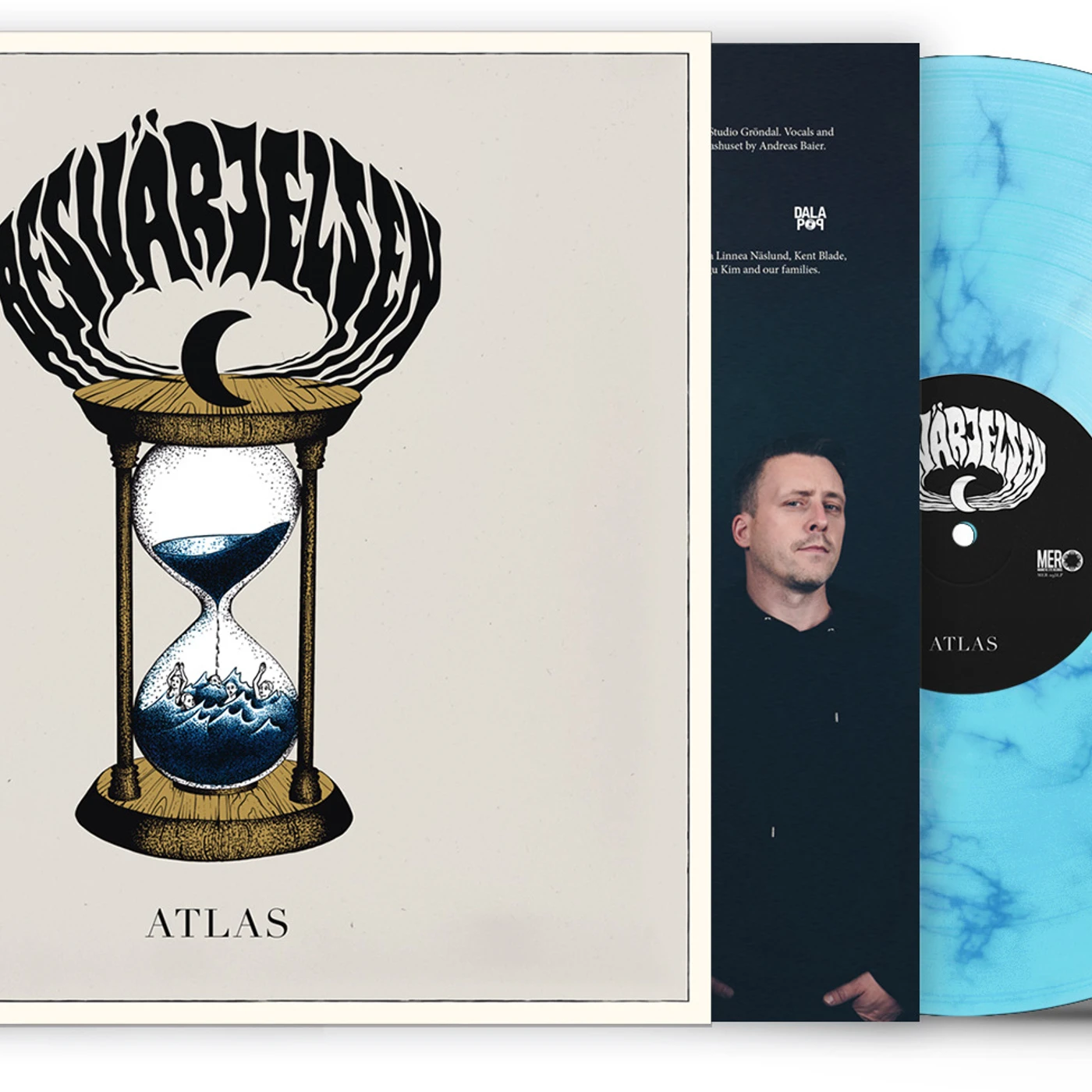 Besvärjelsen Atlas (Blue & Curacao Marbled) Vinyl Record