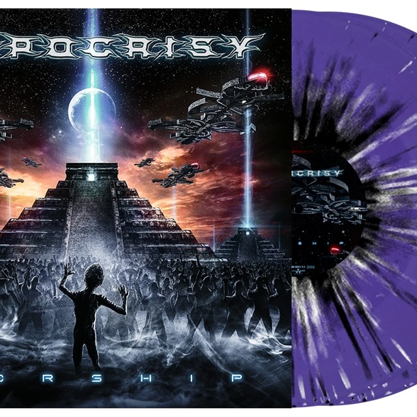 Hypocrisy Worship (Purple White & Black Splatter) Vinyl Record