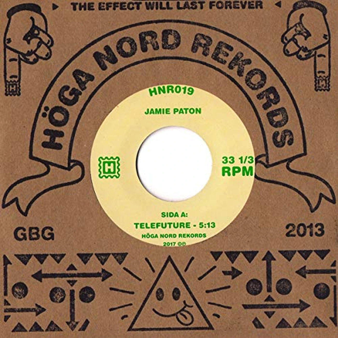 Jamie Paton Telefuture/Blind Summit Vinyl Record