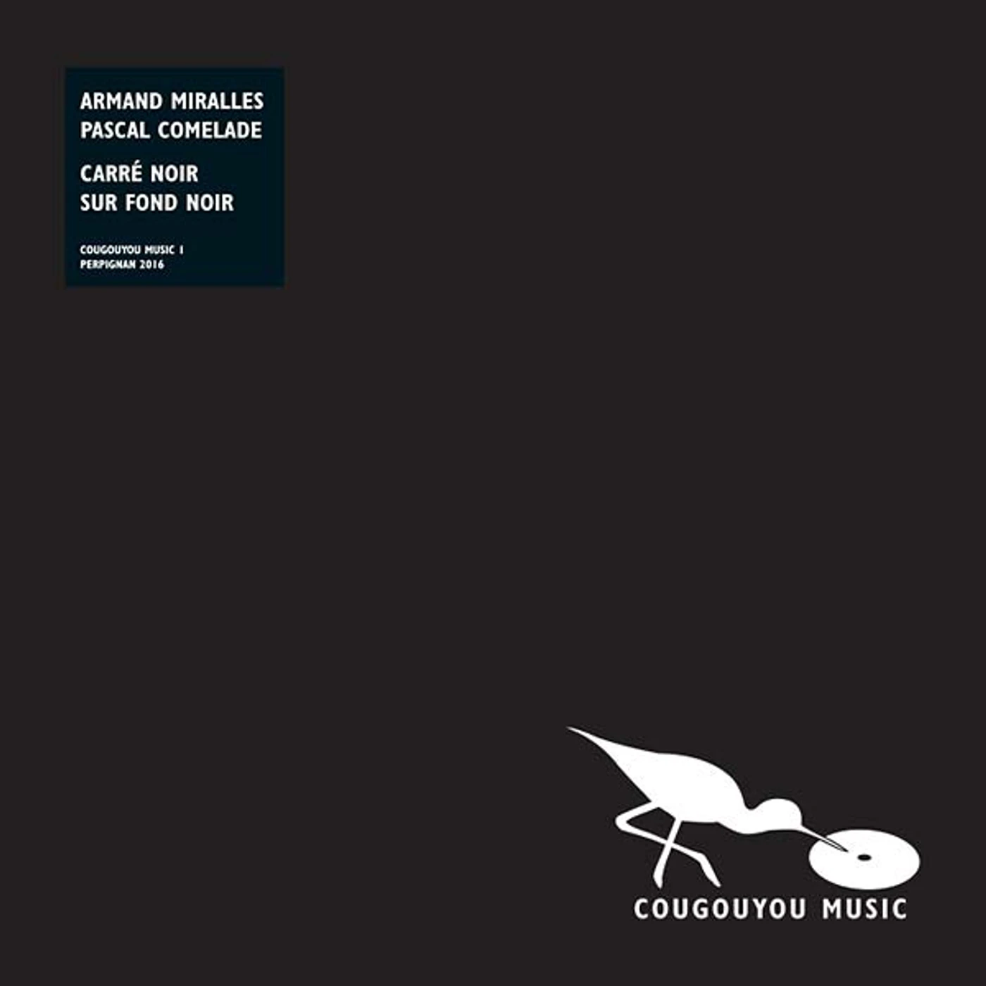 Pascal Comelade Carre Noir Sur Fond Noir Vinyl Record