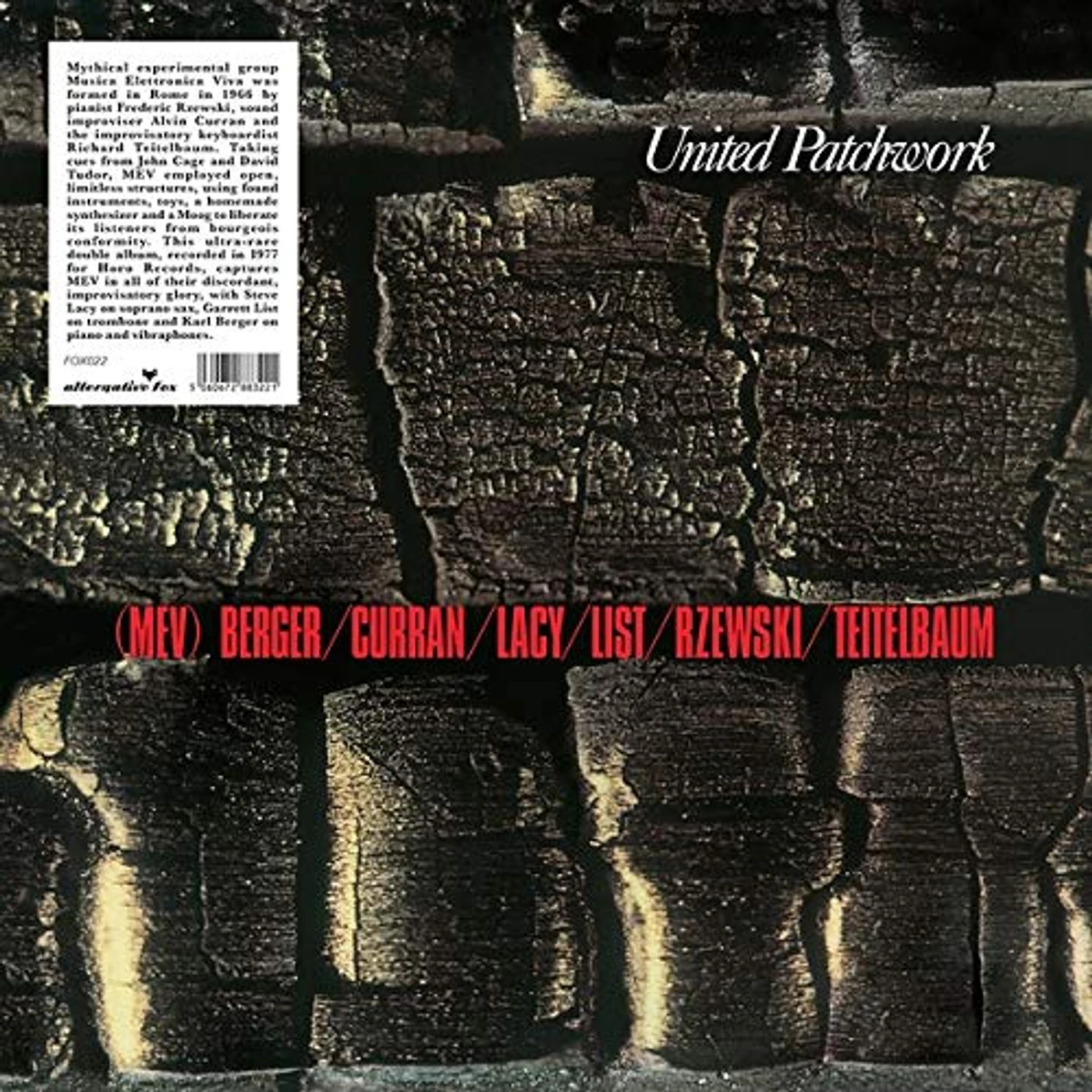 Musica Elettronica Viva United Patchwork Vinyl Record