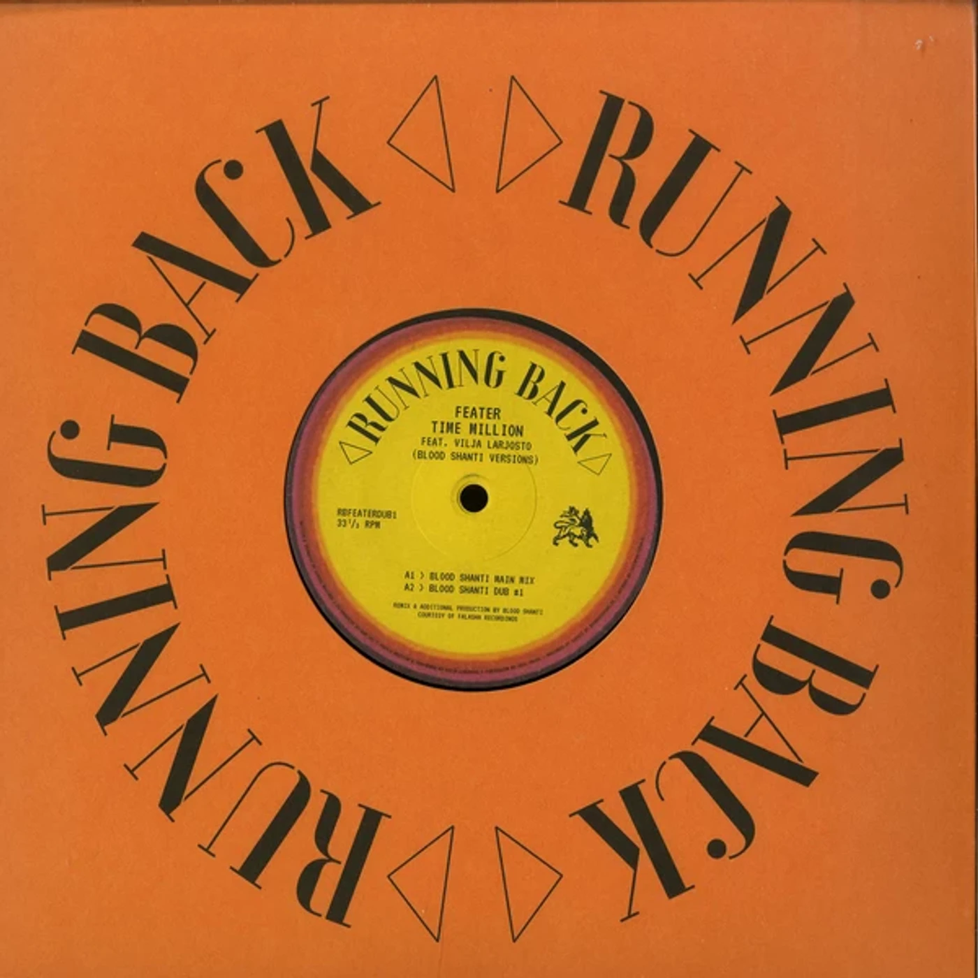 Feater Time Million (Blood Shanti Versions) Vinyl Record