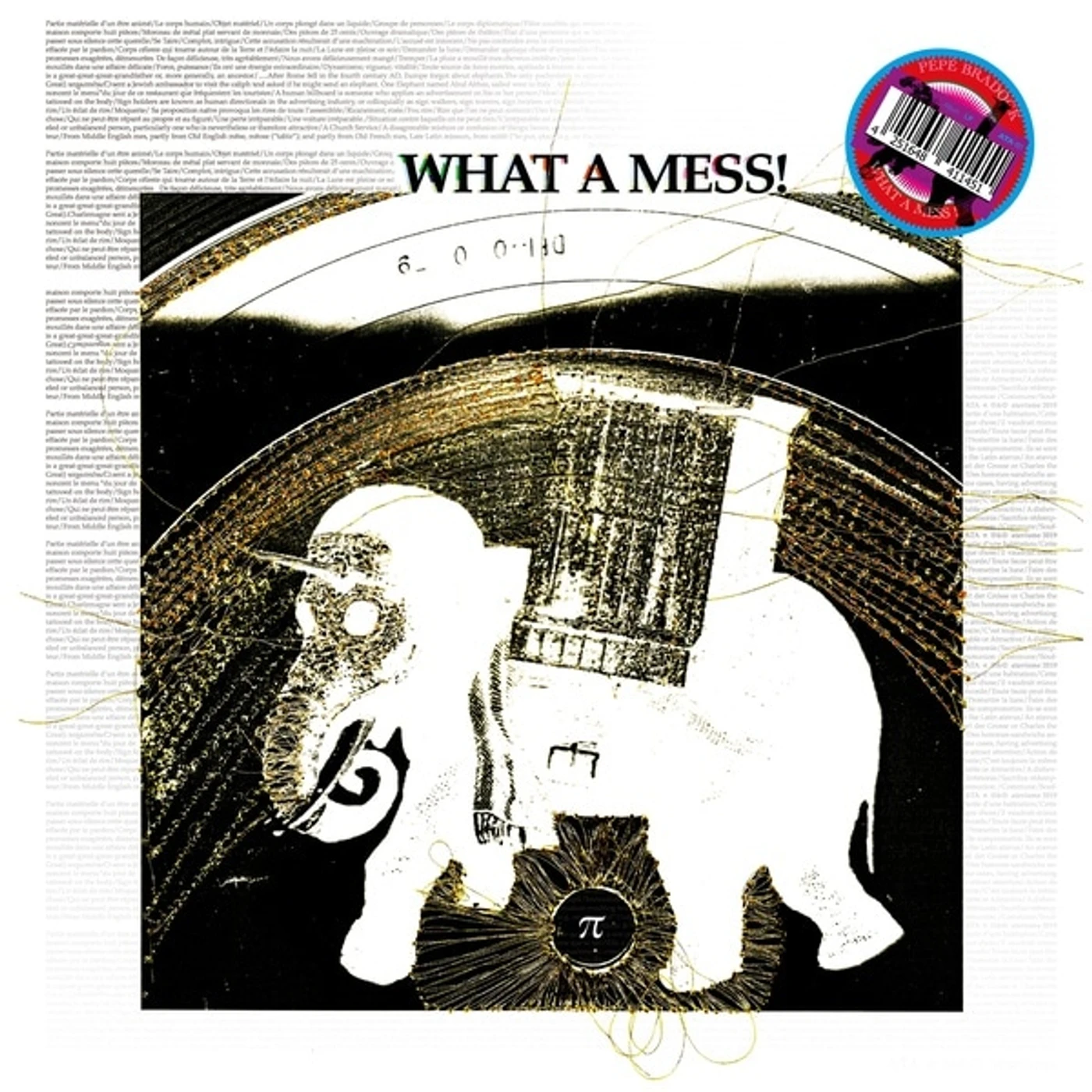Pépé Bradock What A Mess! Vinyl Record