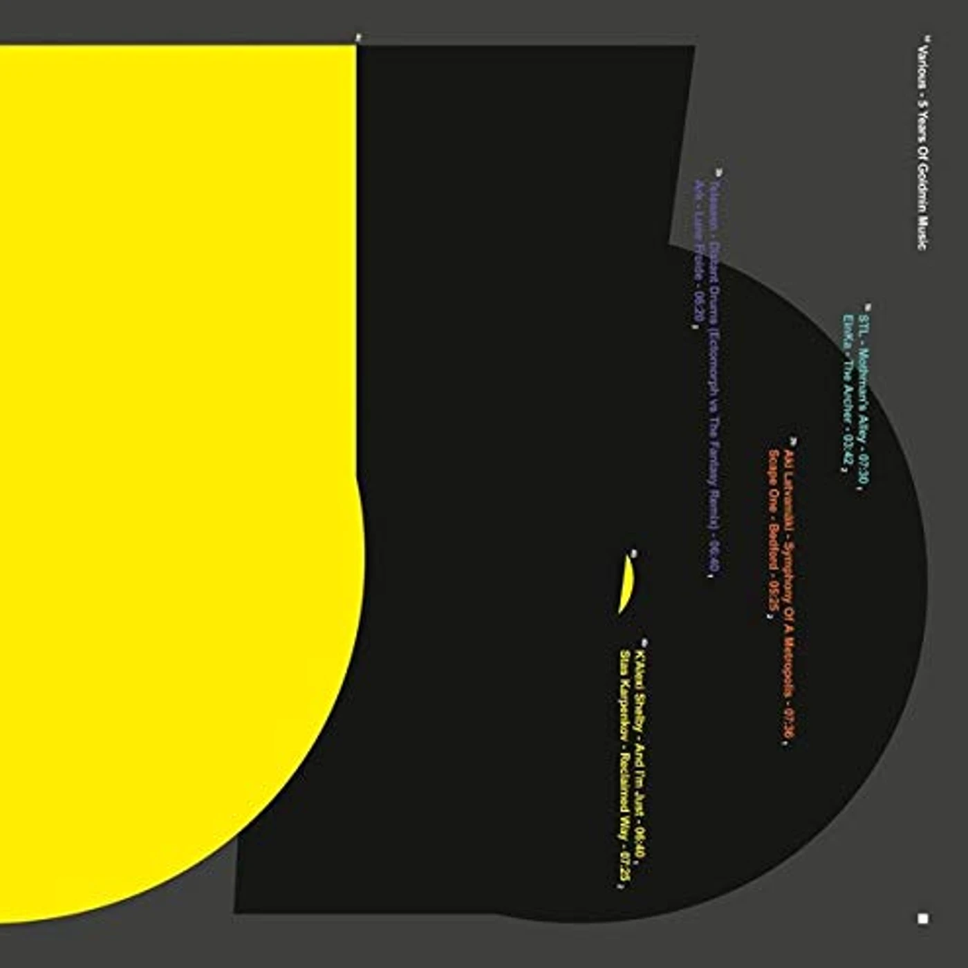 VA 5 years of goldmin music vol. 4 Vinyl Record