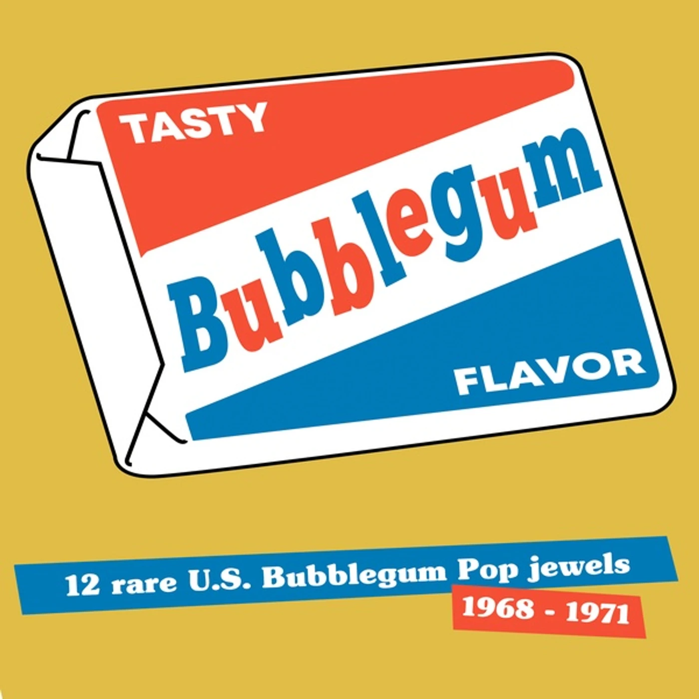 VA Tasty Bubblegum Flavor: 12 Rare U.S. Bubblegum Pop Jewels 1968 1971 Vinyl Record