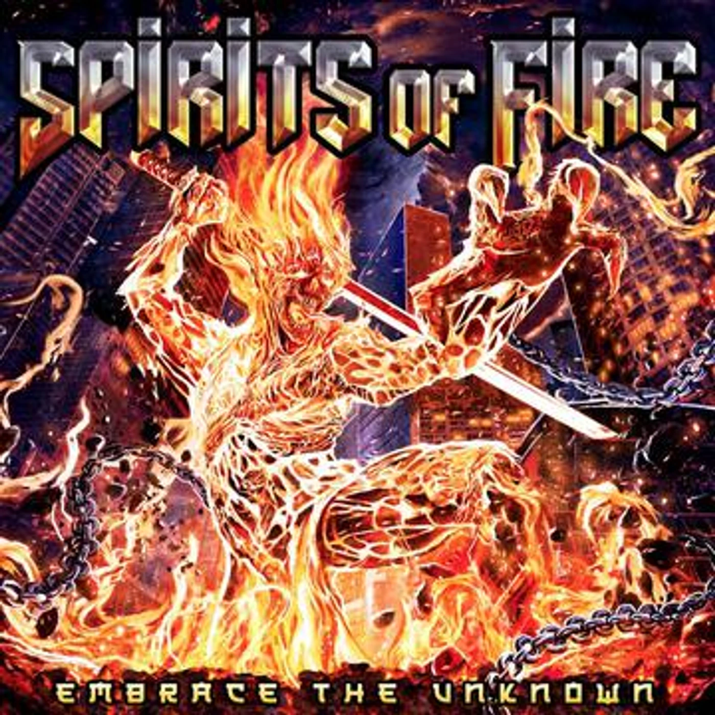 Spirits Of Fire Embrace The Unknown CD