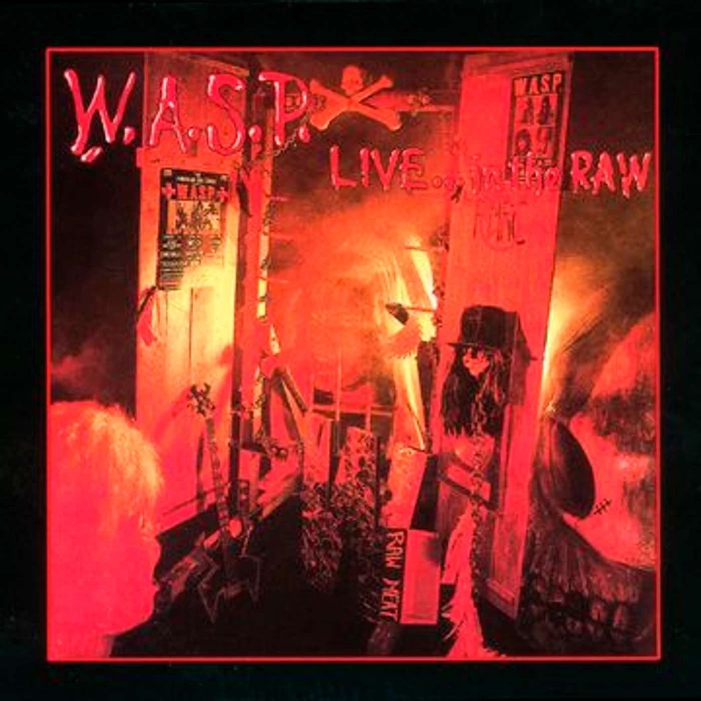 W.A.S.P. LIVE IN THE RAW CD