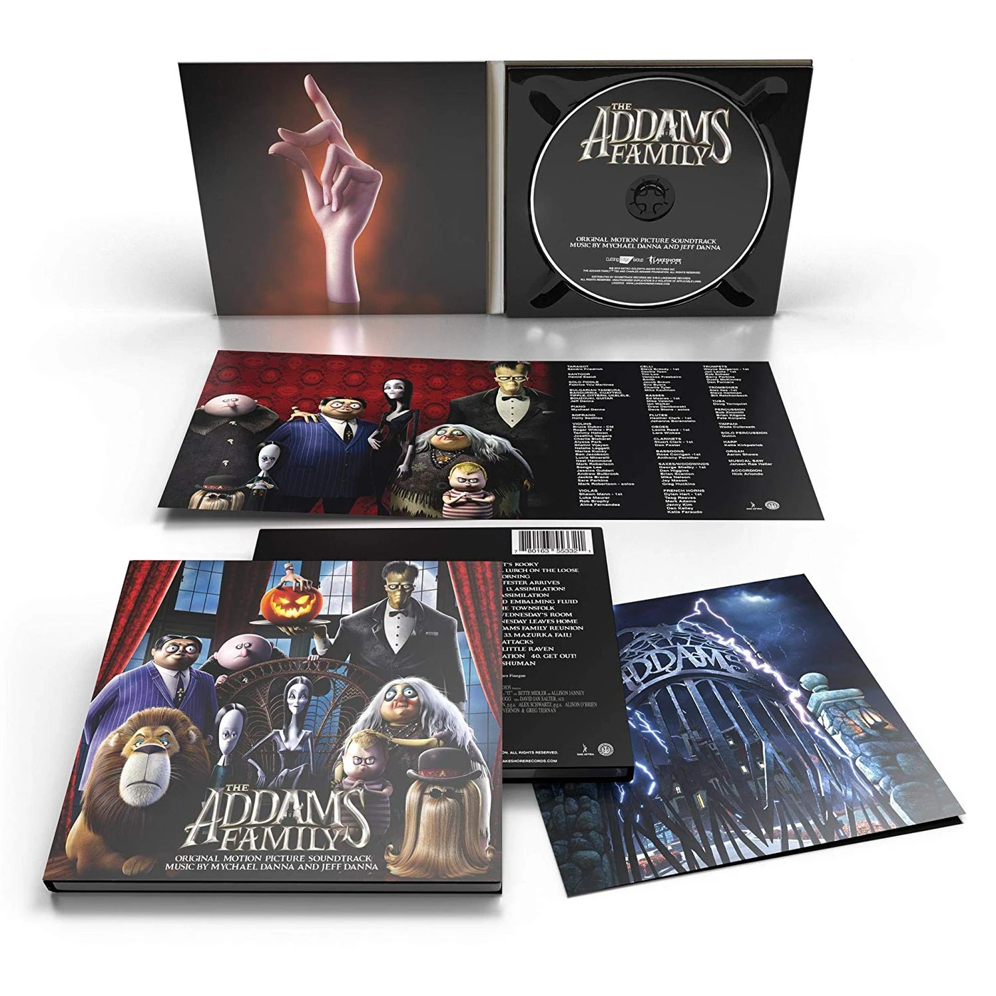 Mychael Danna & Jeff Danna ADDAMS FAMILY (ORIGINAL MOTION PICTURE SOUNDTRACK) CD