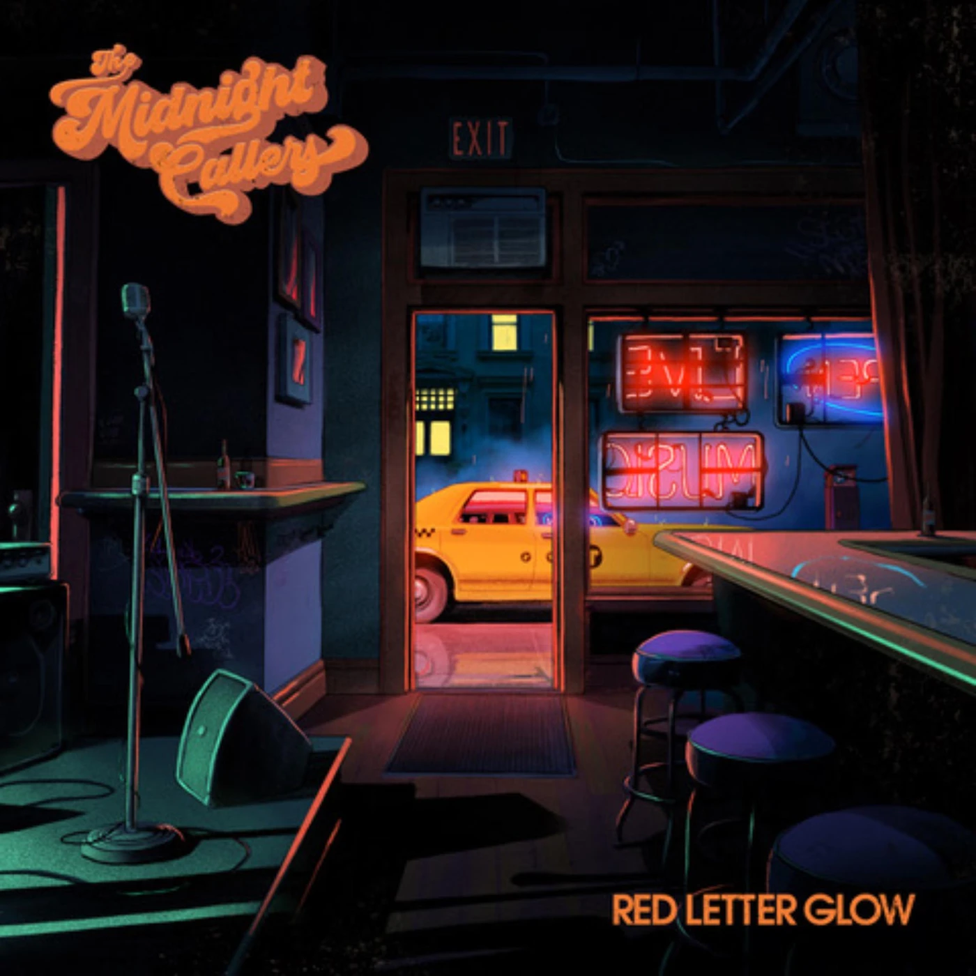 The Midnight Callers Red Letter Glow CD