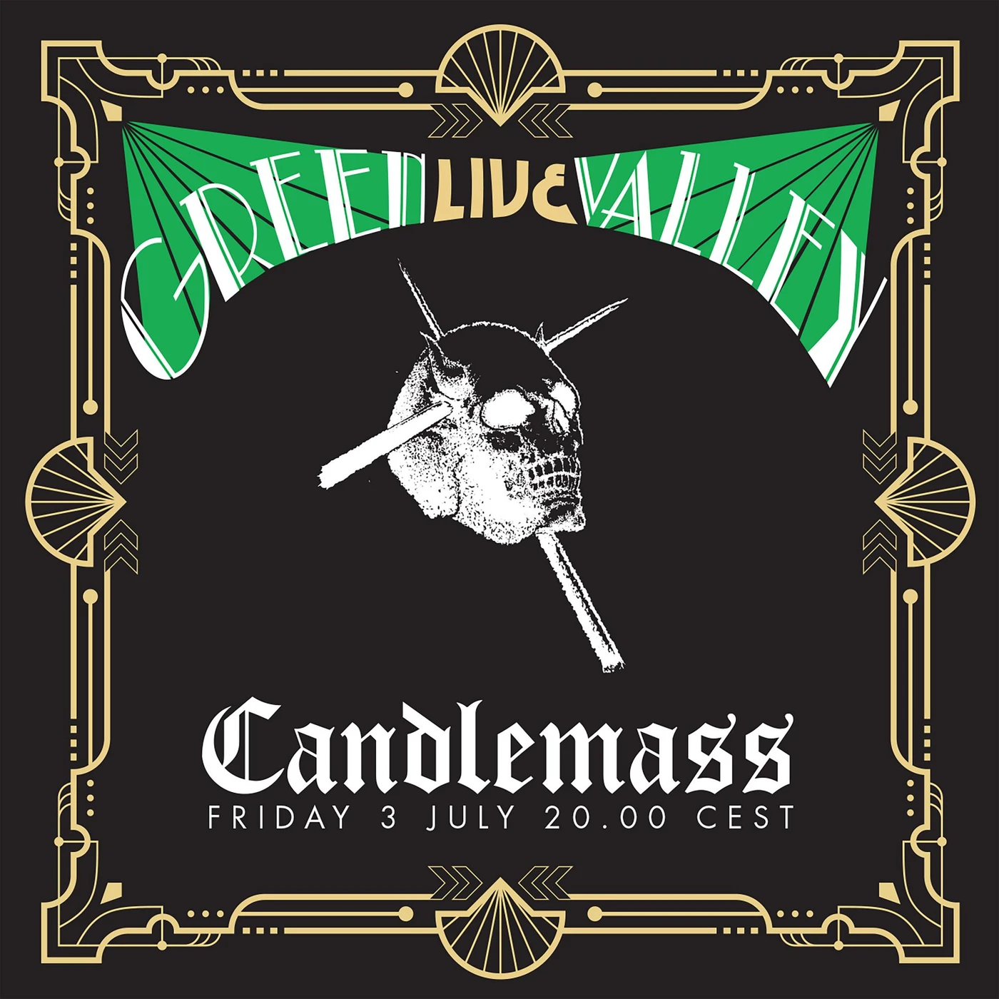 Candlemass GREEN VALLEY LIVE CD