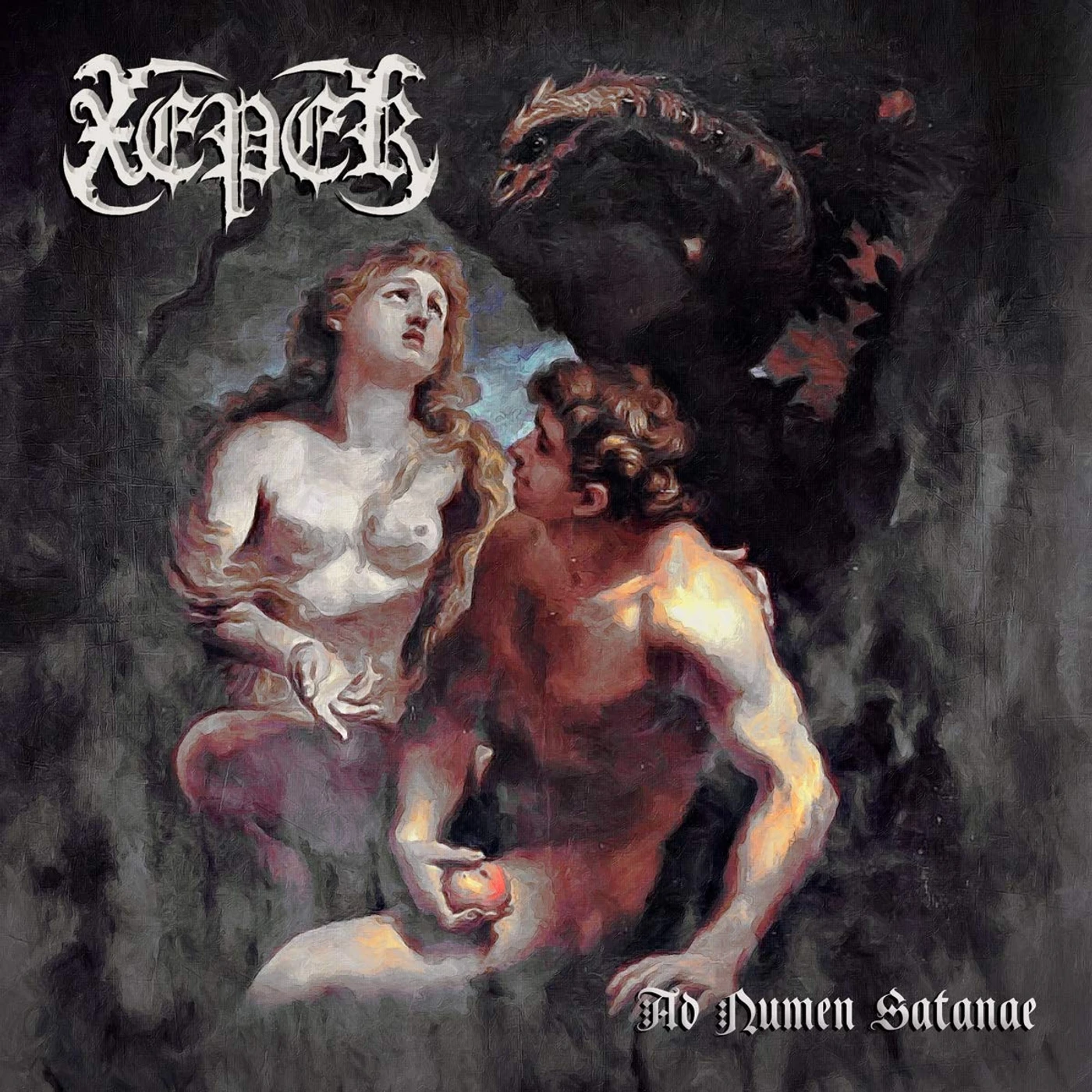 Xeper AD NUMEN SATANAE (LIMITED/CLEAR VINYL) Vinyl Record