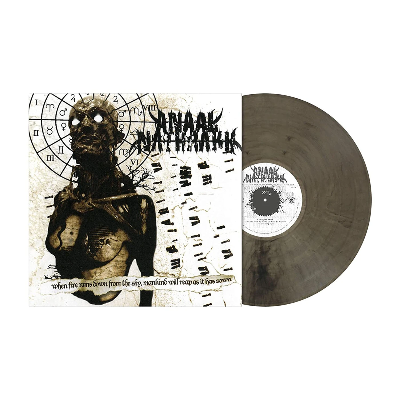 Anaal Nathrakh WHEN FIRE RAINS DOWN FROM THE SKY MANKIND WILL Vinyl Record