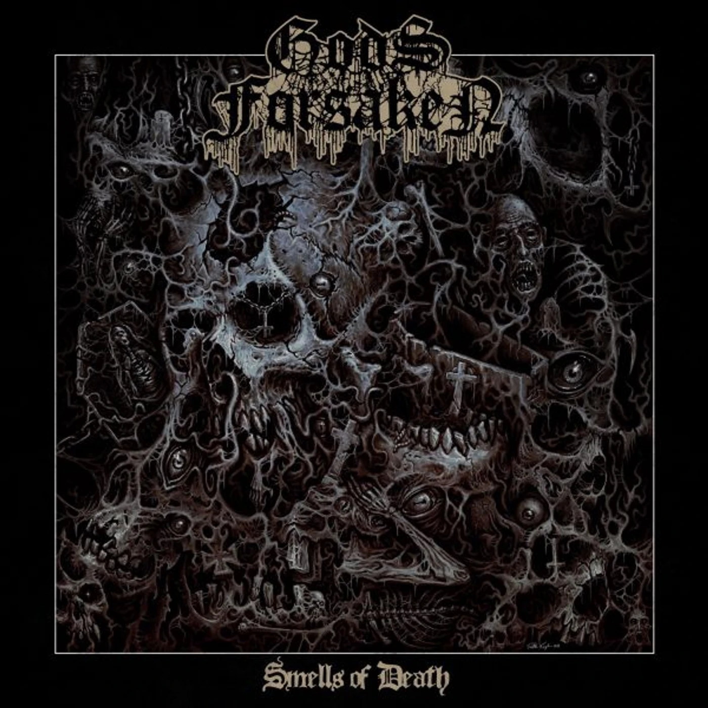 Gods Forsaken In A Pitch Black Grave Vinyl Record