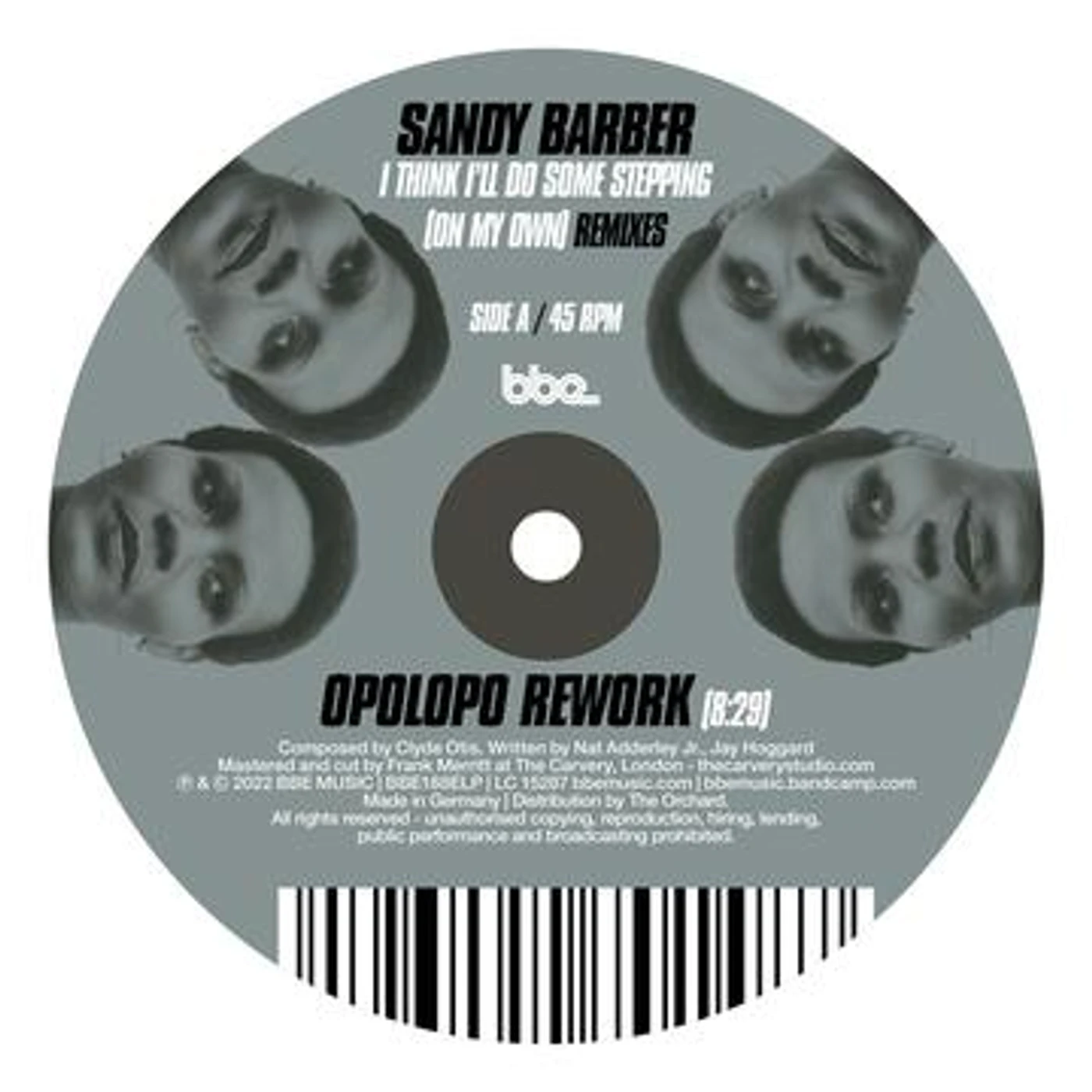 Sandy Barber I THINK I'LL DO SOME STEPPING (ON MY OWN) REMIXES Vinyl Record
