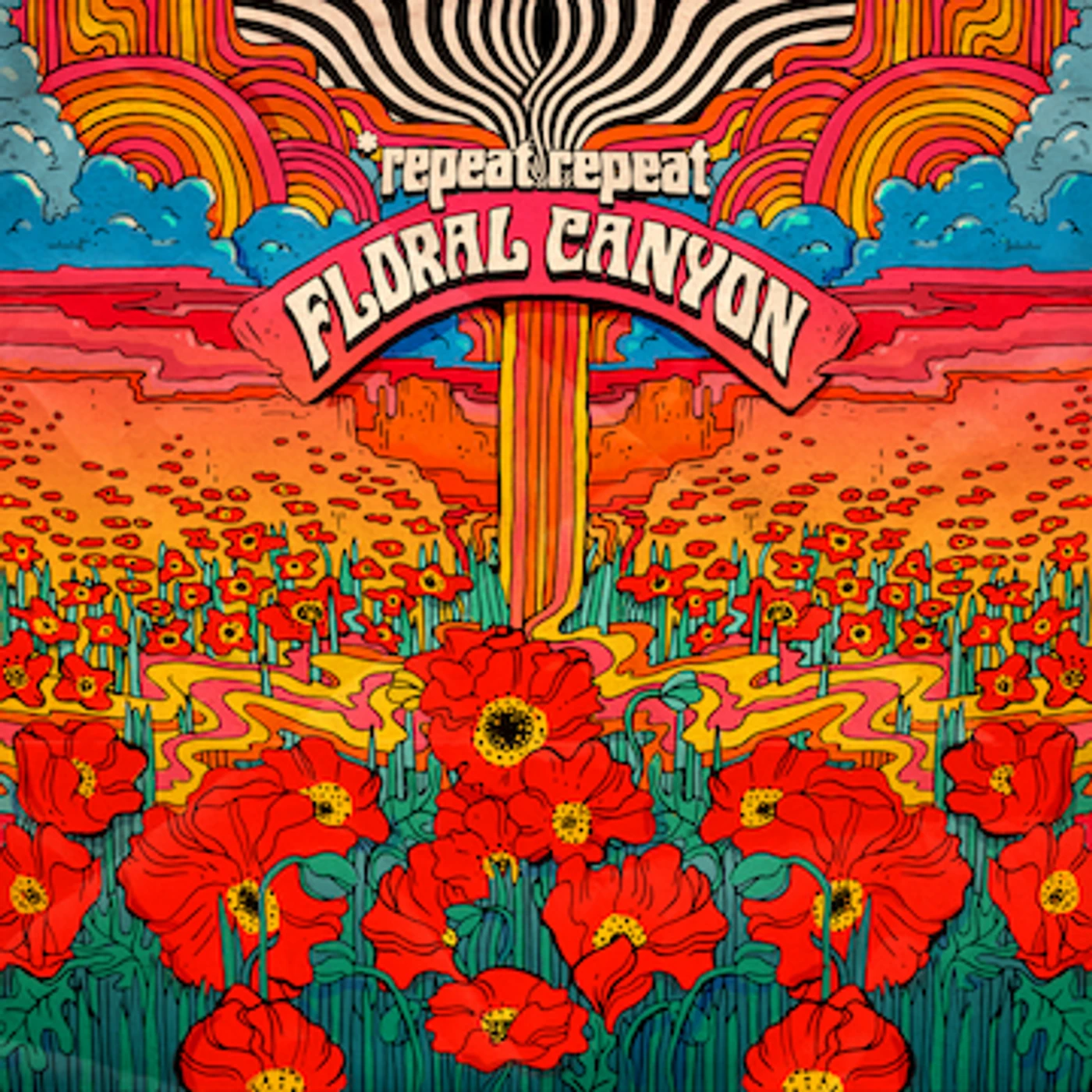 *repeat repeat Floral Canyon Vinyl Record