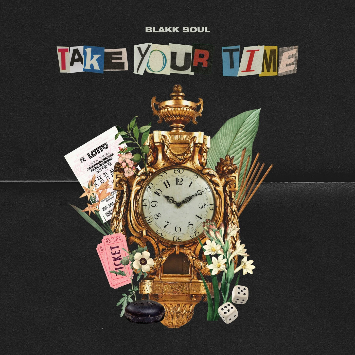 Blakk Soul Take Your Time Vinyl Record