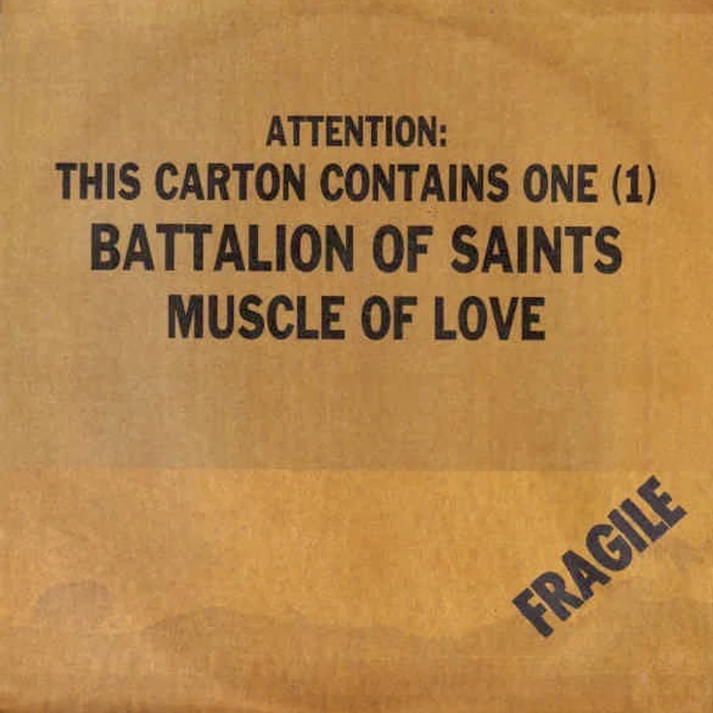 Battalion Of Saints Muscle of love / i d Vinyl Record