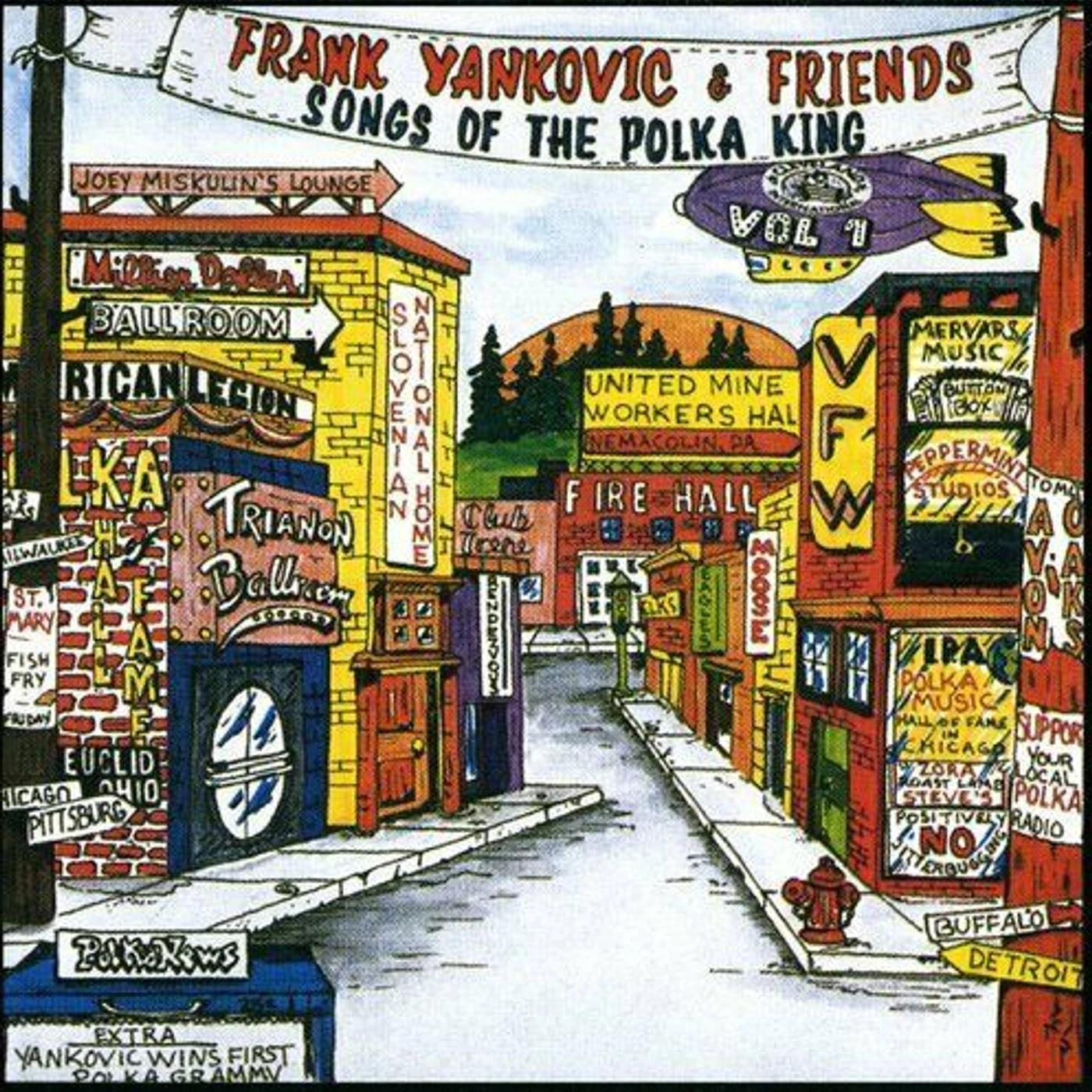 FRANK YANKOVIC & FRIENDS: SONGS OF THE POLKA KING (THE ULTIMATE COLLECTION) (2LP) Vinyl Record