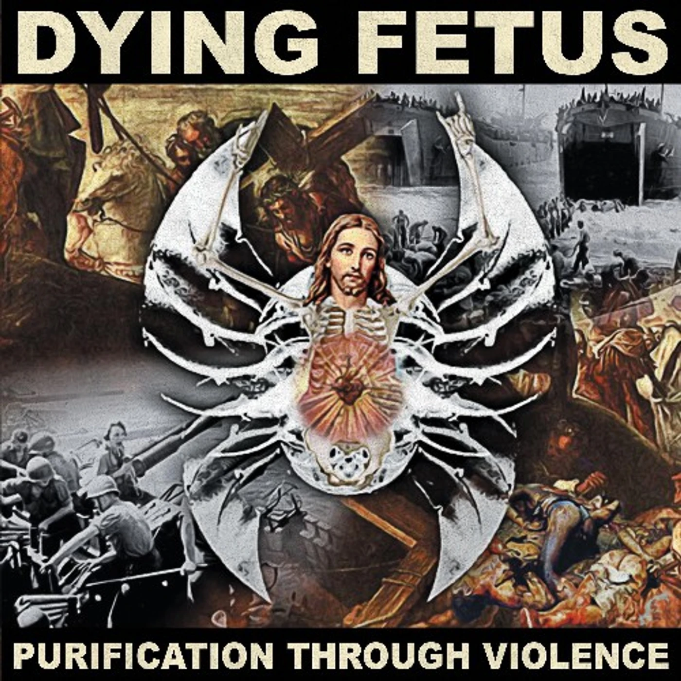 Dying Fetus PURIFICATION THROUGH VIOLENCE (25TH ANNIVERSARY/BONE WHITE VINYL) Vinyl Record