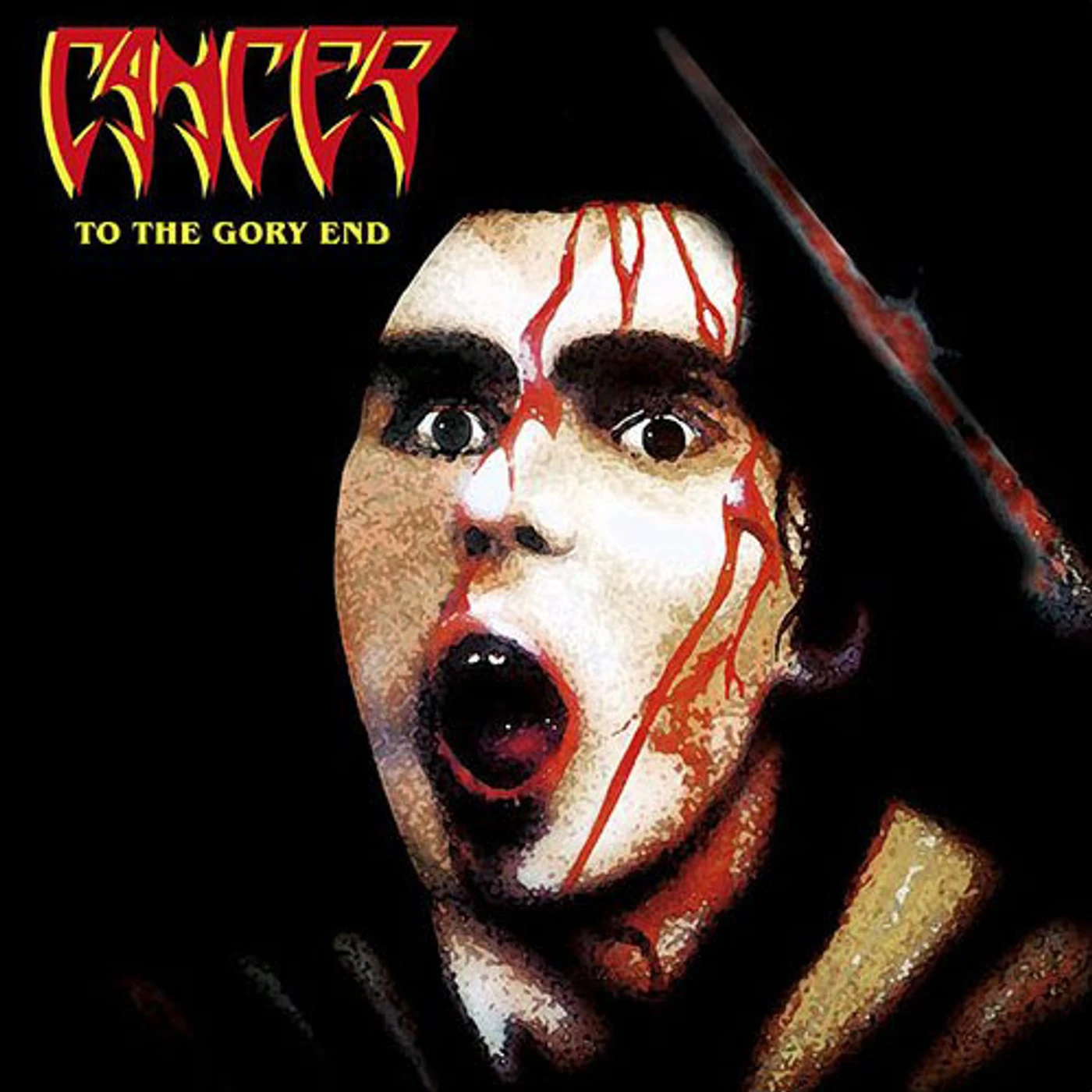Cancer TO THE GORY END Vinyl Record