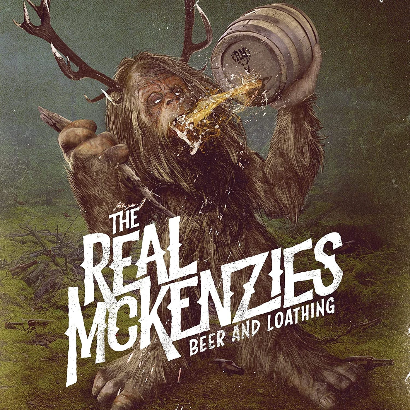 The Real McKenzies Beer and Loathing Vinyl Record