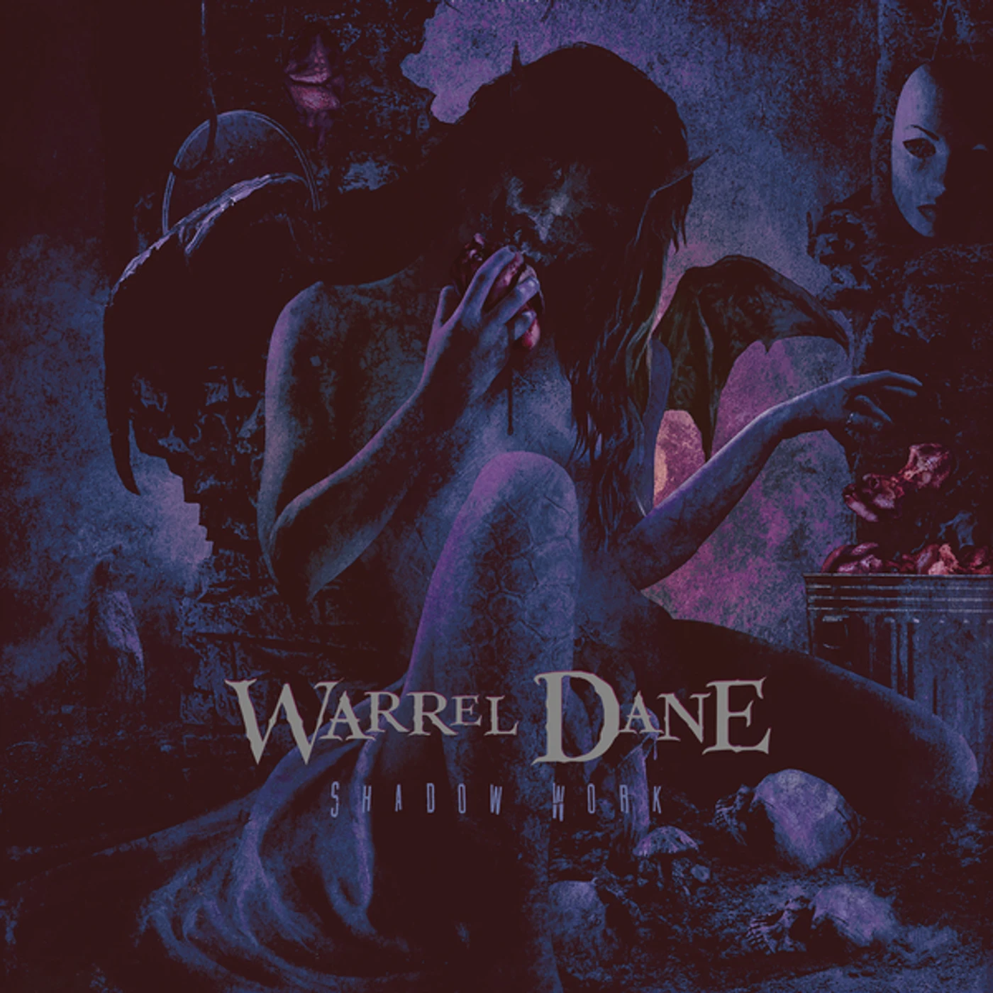 Warrel Dane SHADOW WORK (LP/CD) (180G VINYL) Vinyl Record